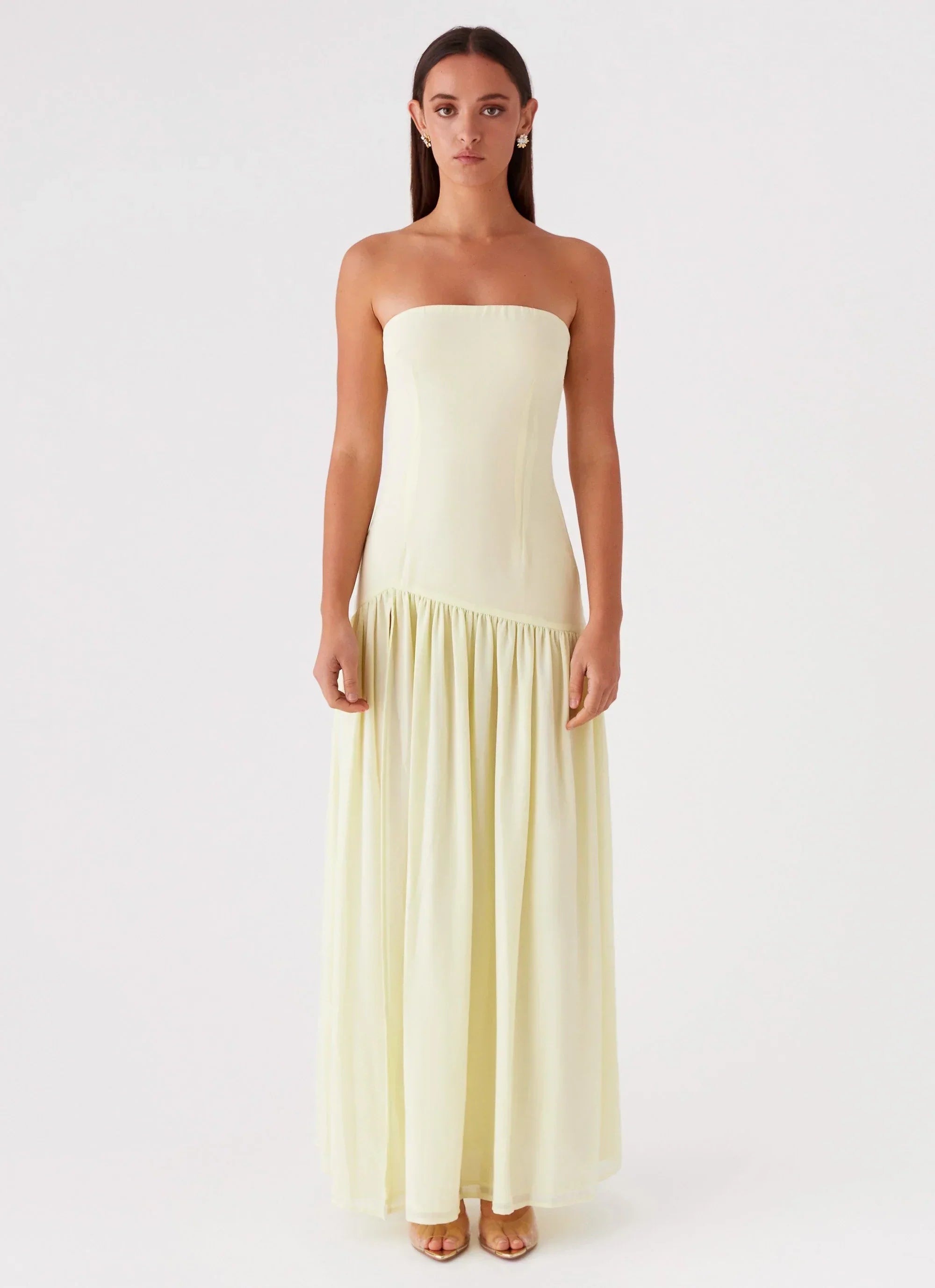 Endina | Maxi Strapless Dress