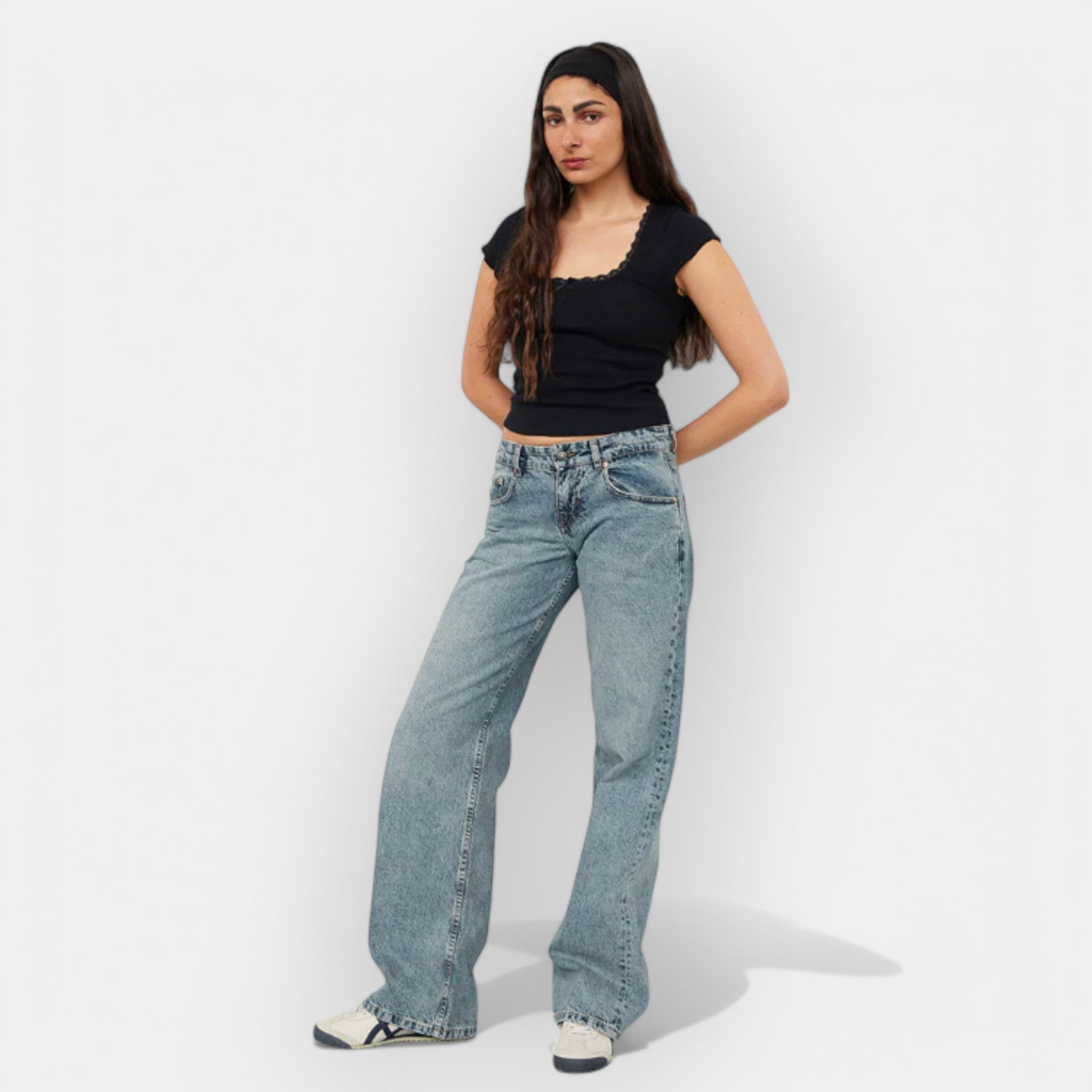 Low-rise Jeans