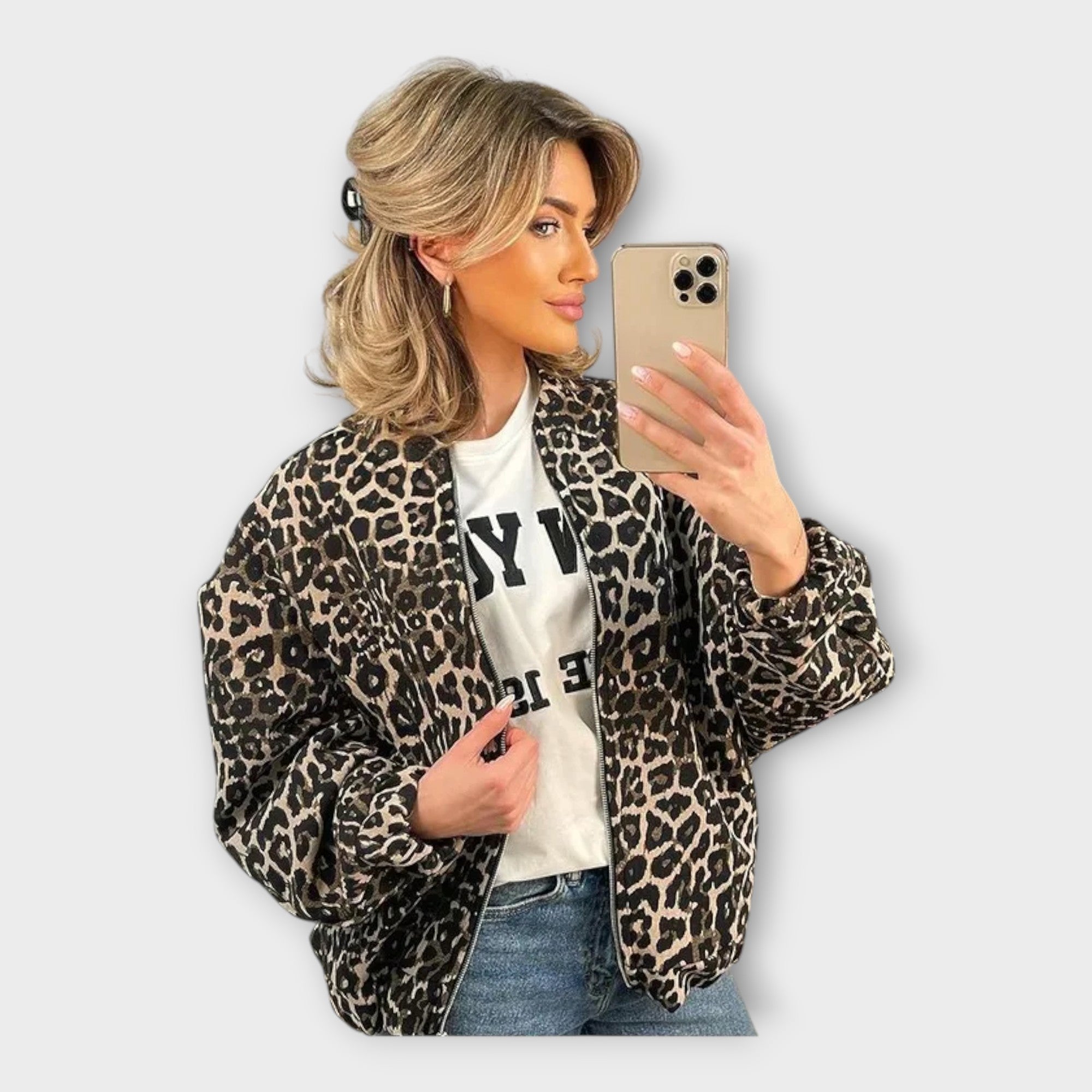 Elegant Blazer with Pattern