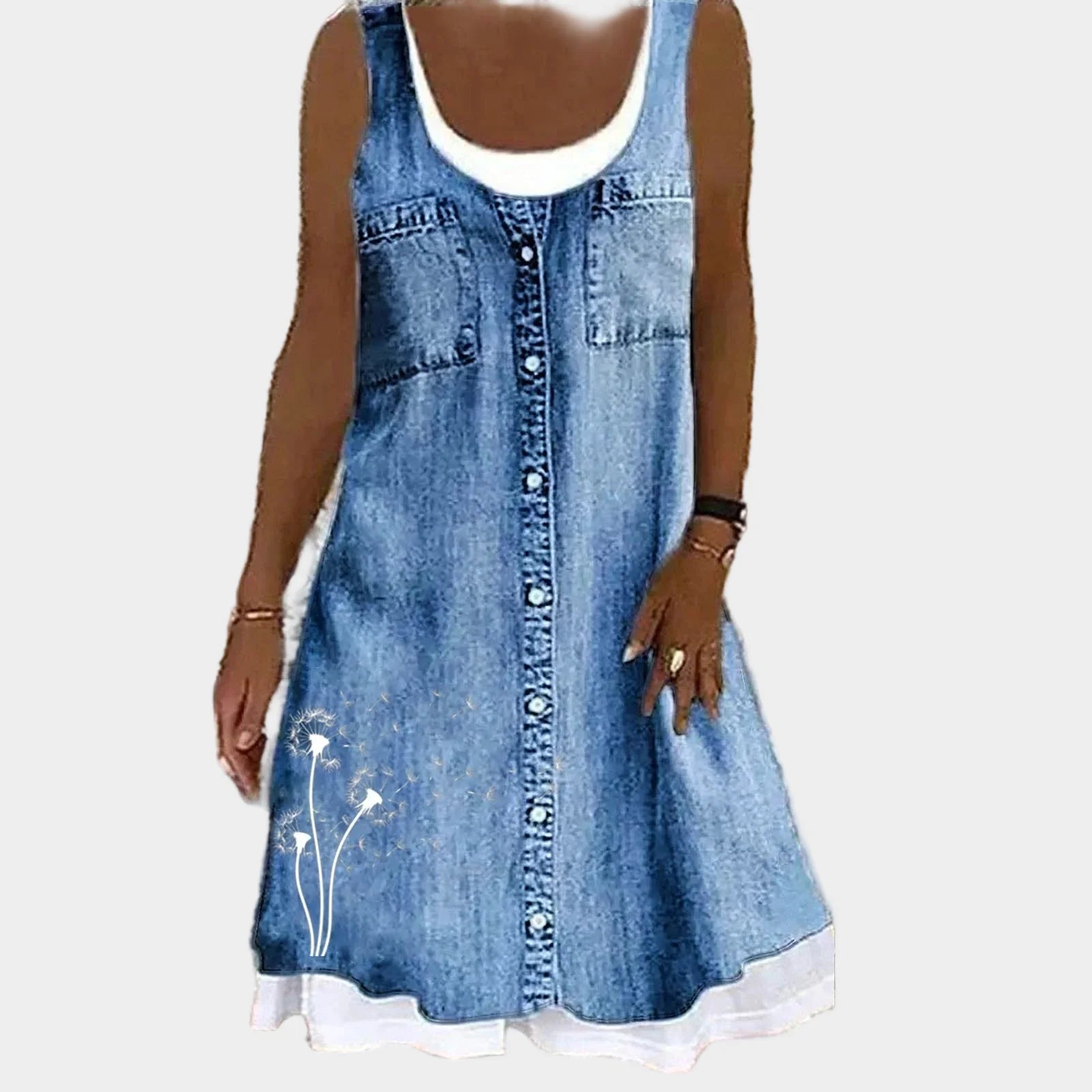 Soft and Stylish Denim Dress
