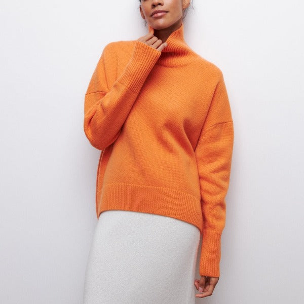 Katrielle - comfortable high-neck sweater