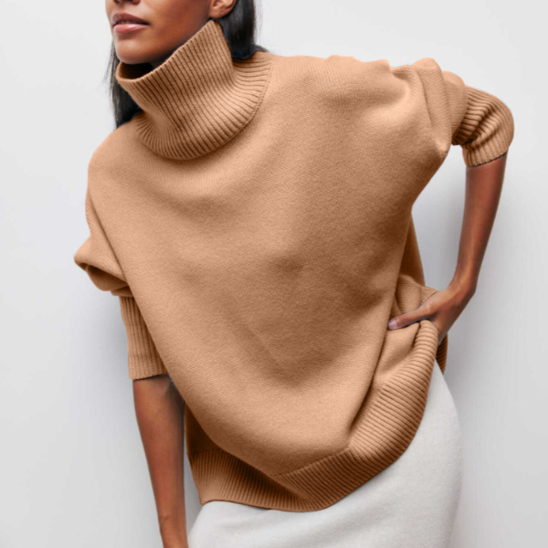 Katrielle - comfortable high-neck sweater