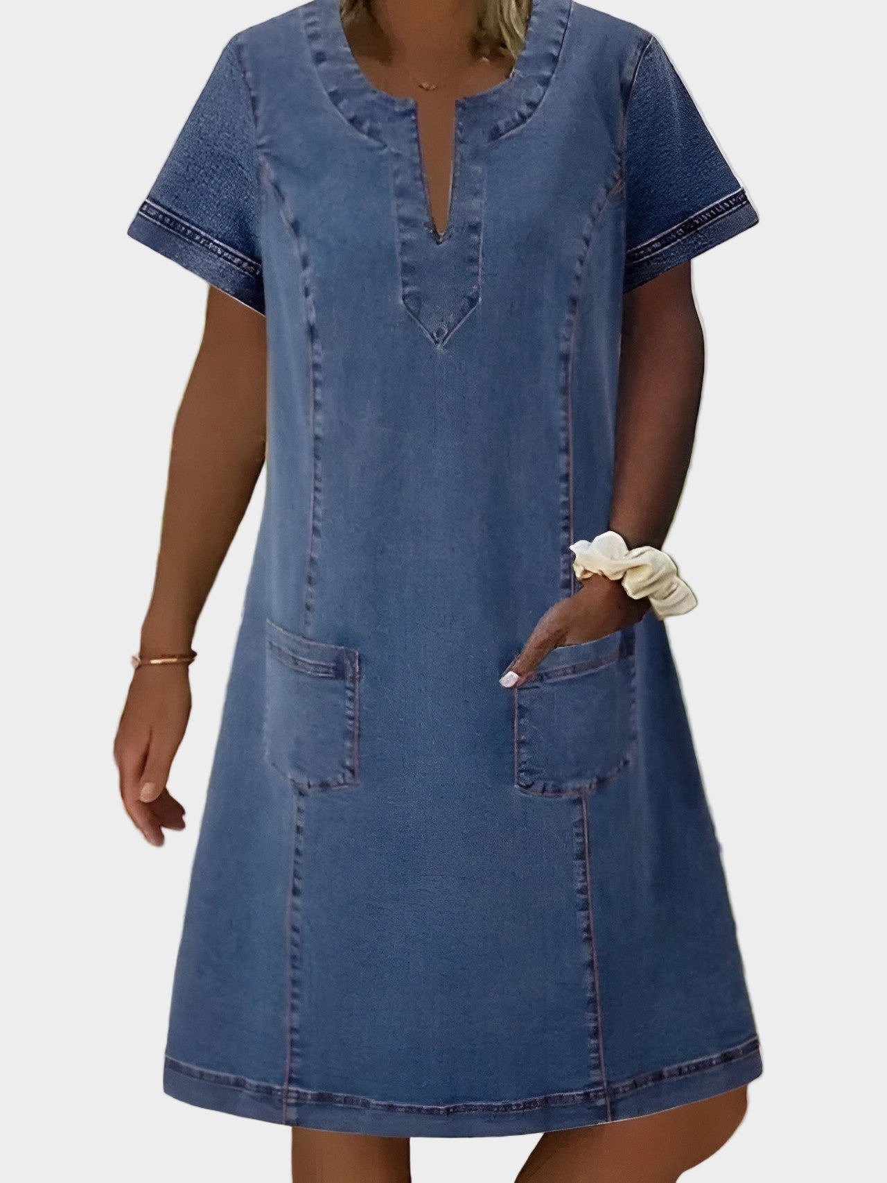 Soft Denim Dress