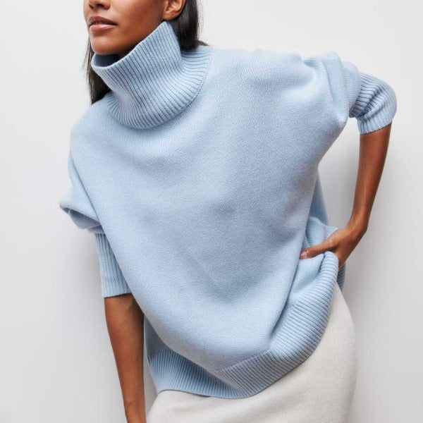 Katrielle - comfortable high-neck sweater