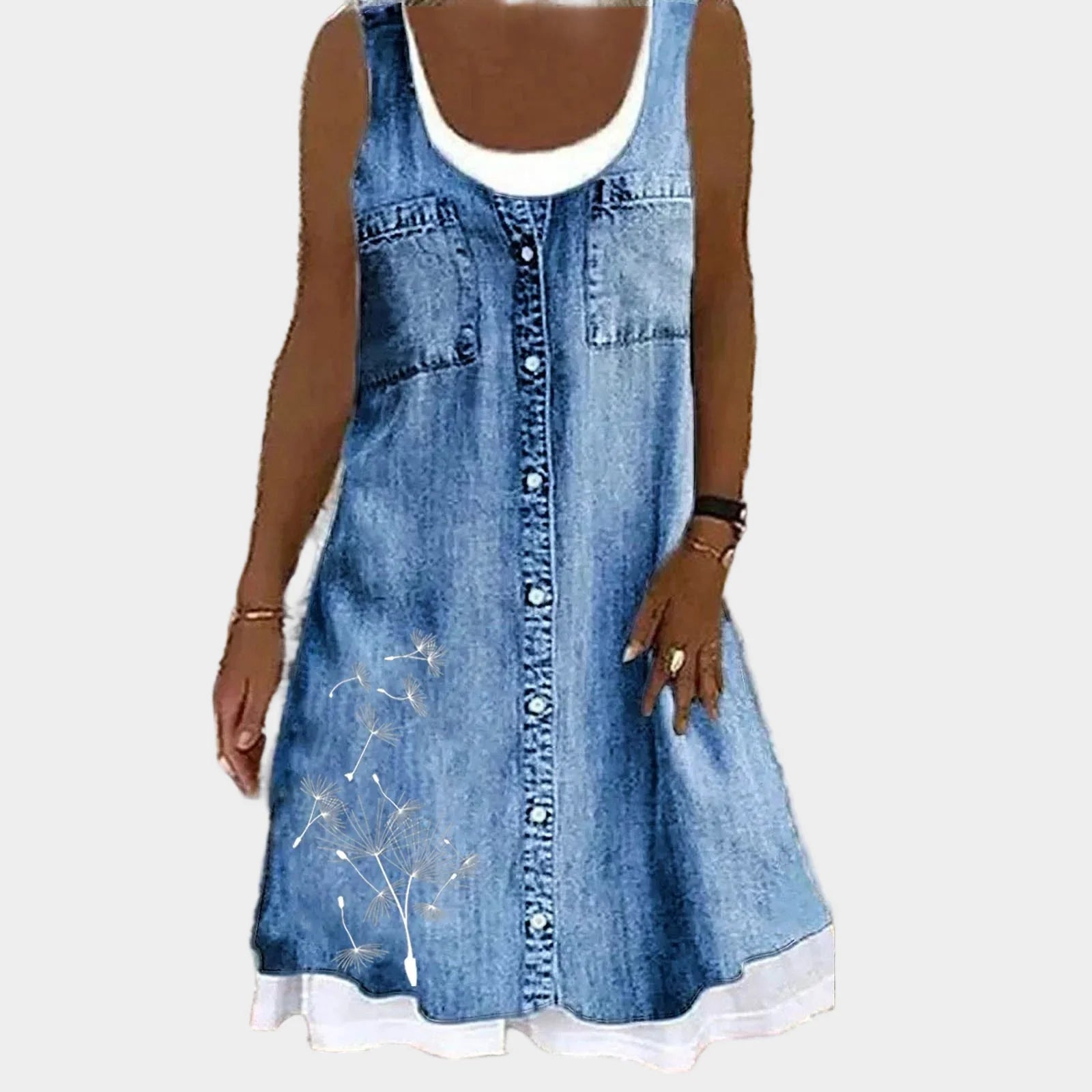 Soft and Stylish Denim Dress