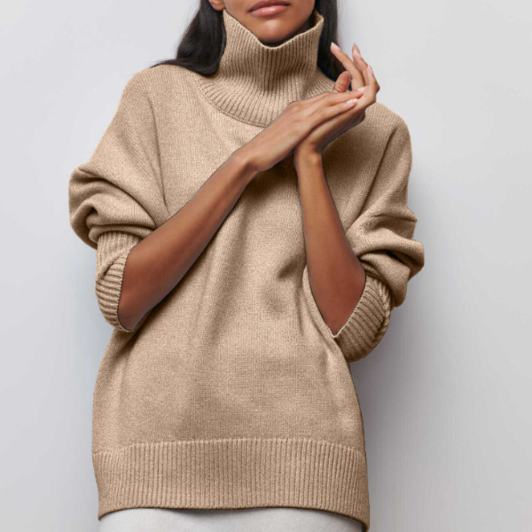 Katrielle - comfortable high-neck sweater