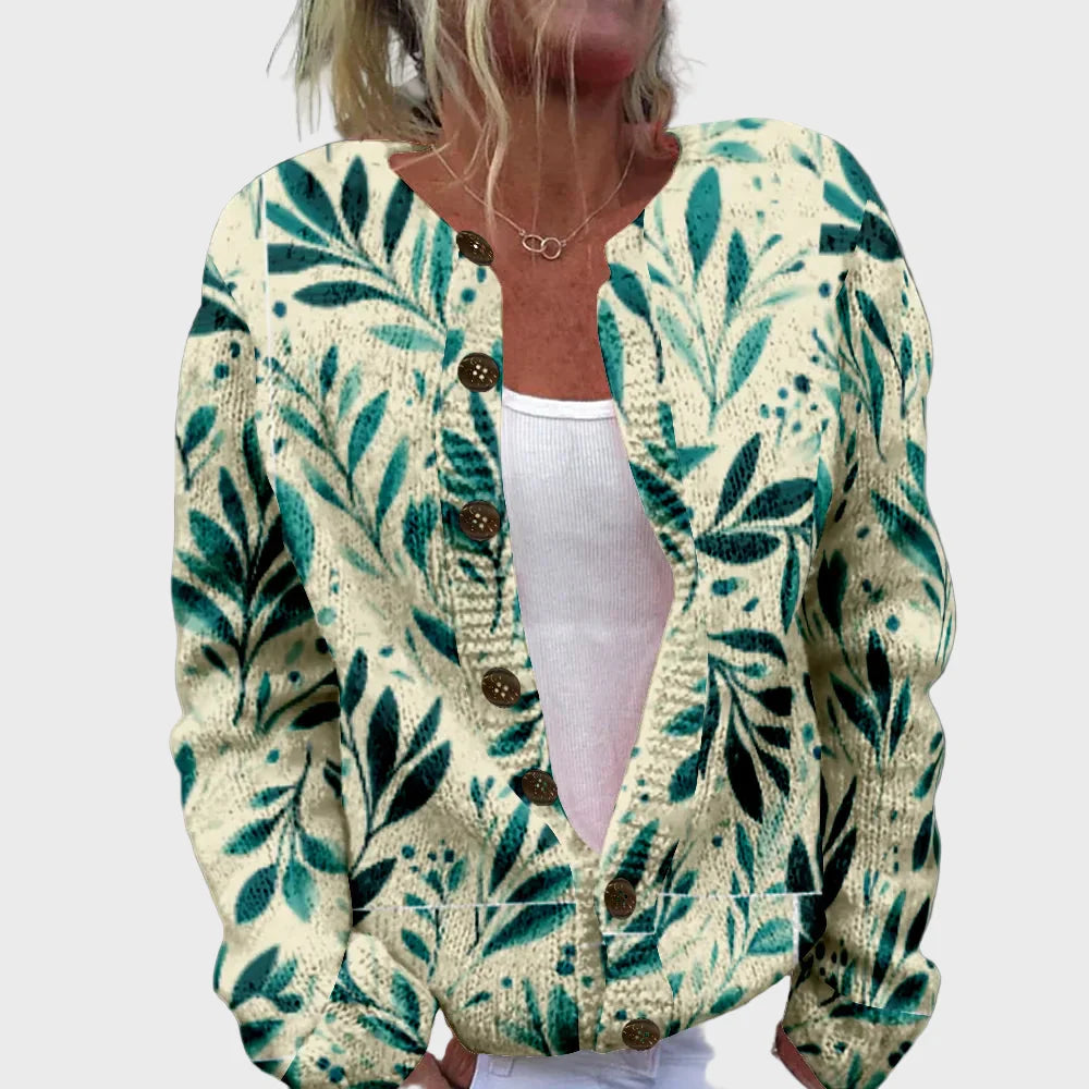 Nicolette | Chic vest with print