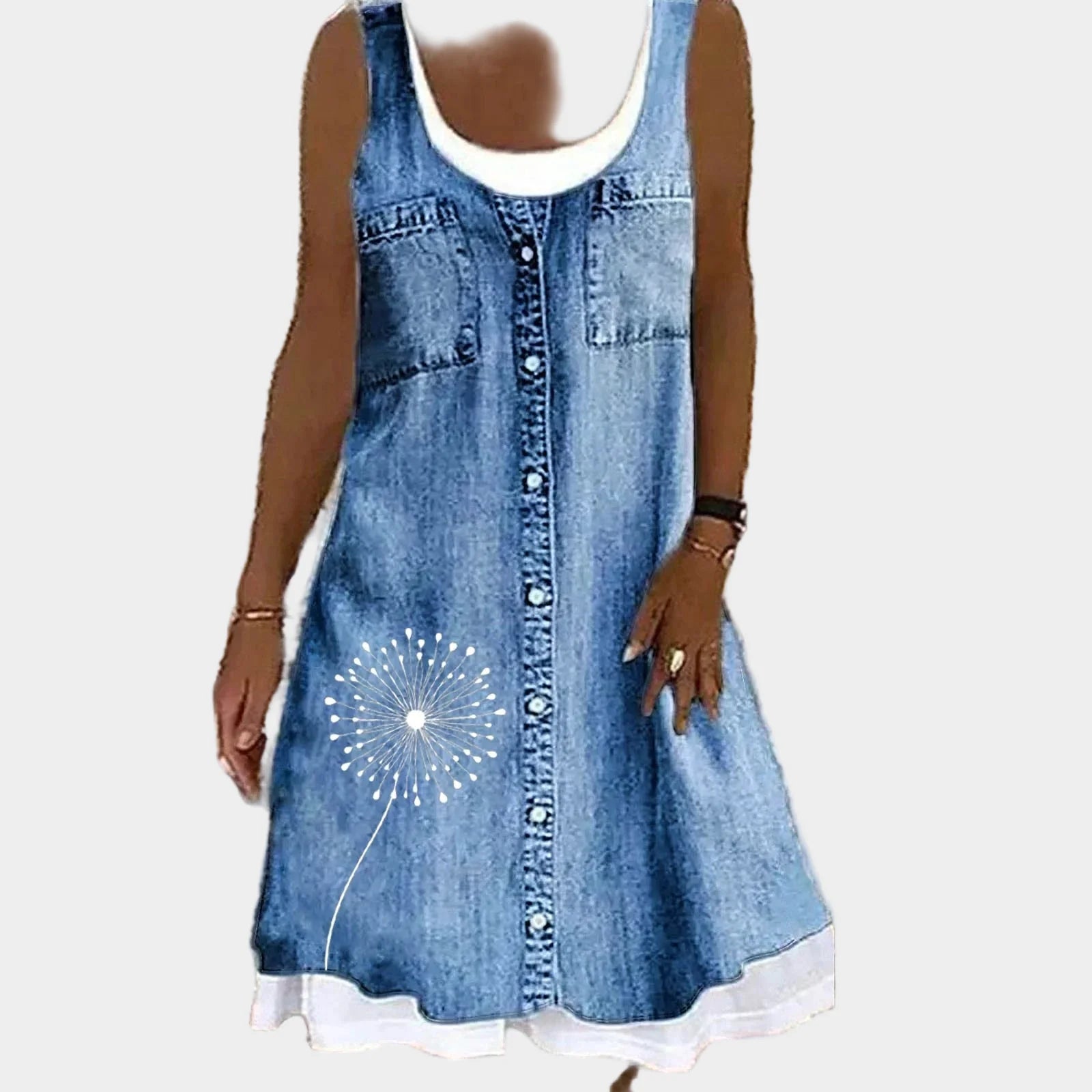 Soft and Stylish Denim Dress
