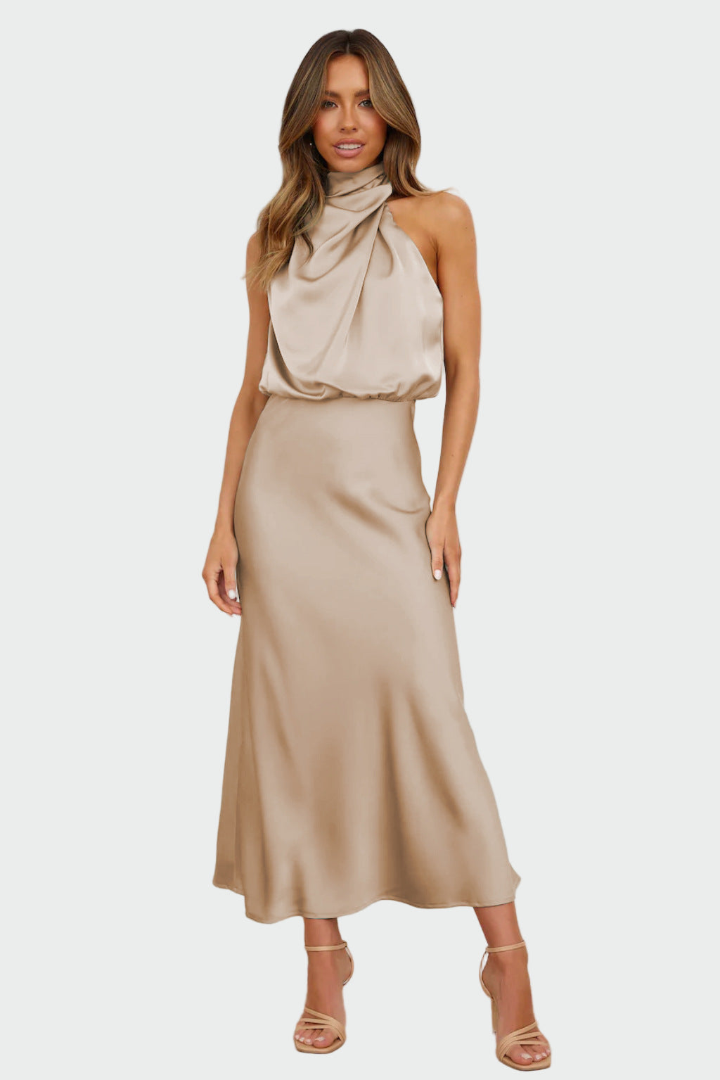 Elegant Backless Dress