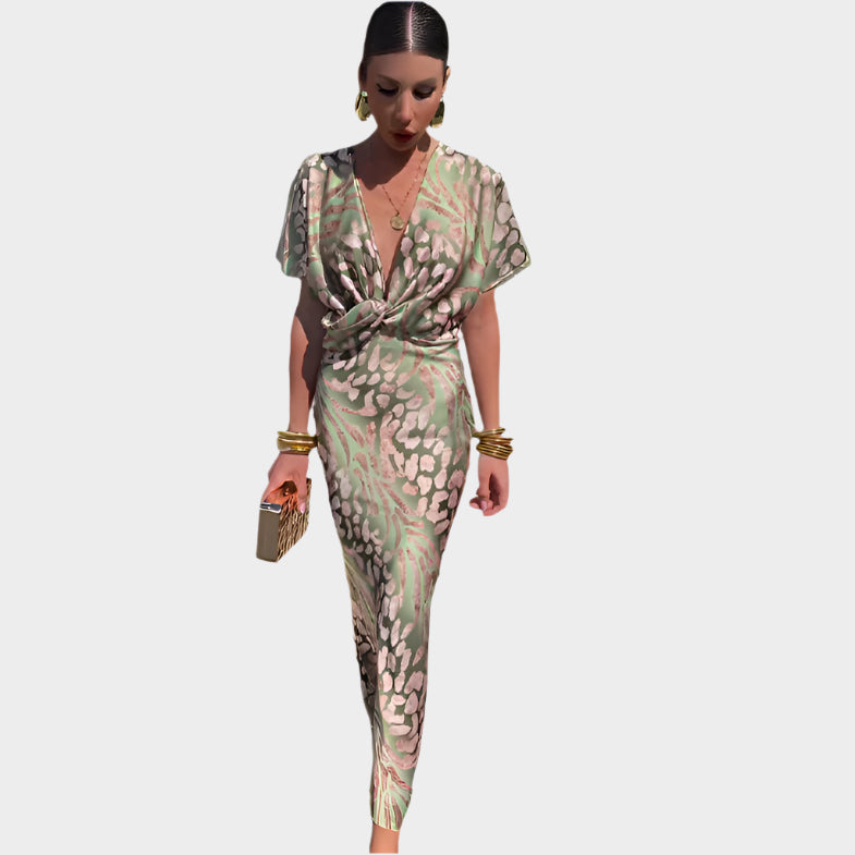 Dress with Shimmering Texture