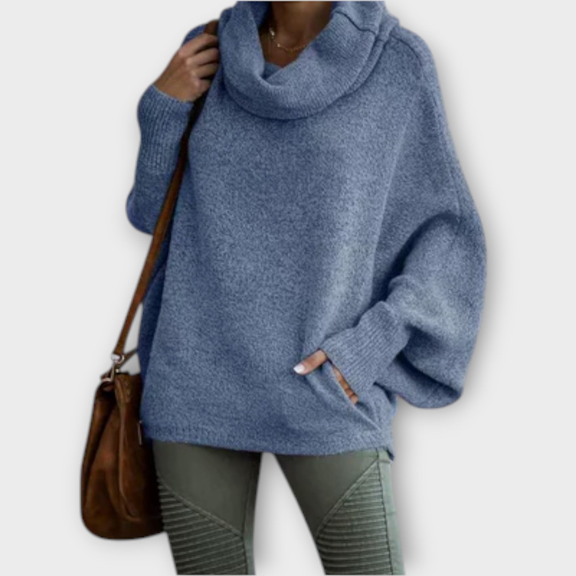 Ulrike - Elegant women's turtle neck sweater