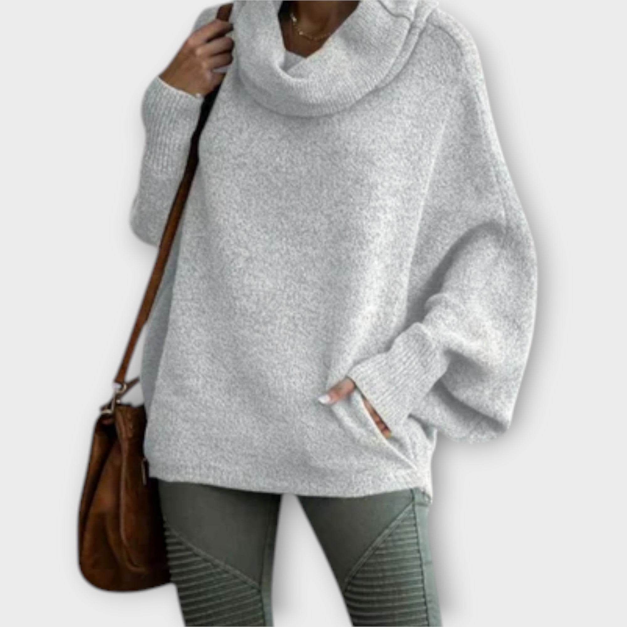 Ulrike - Elegant women's turtle neck sweater
