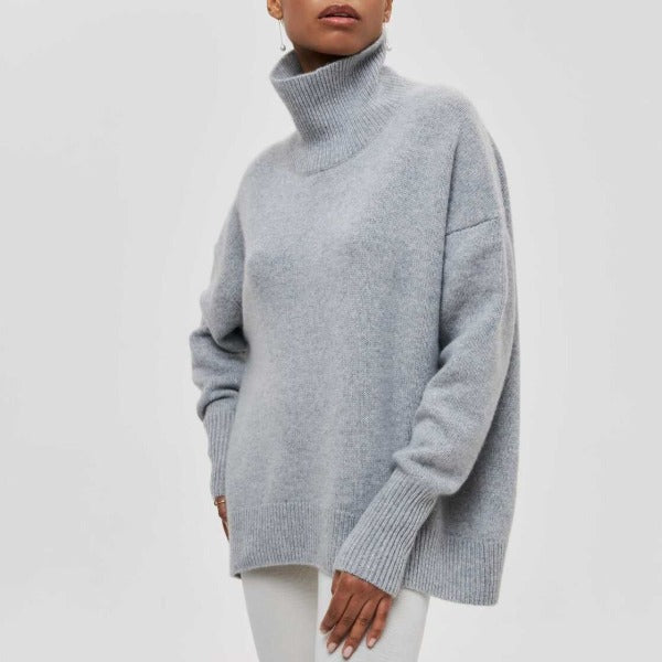Katrielle - comfortable high-neck sweater