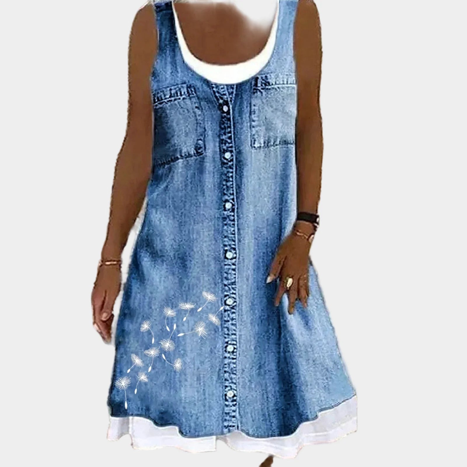 Soft and Stylish Denim Dress