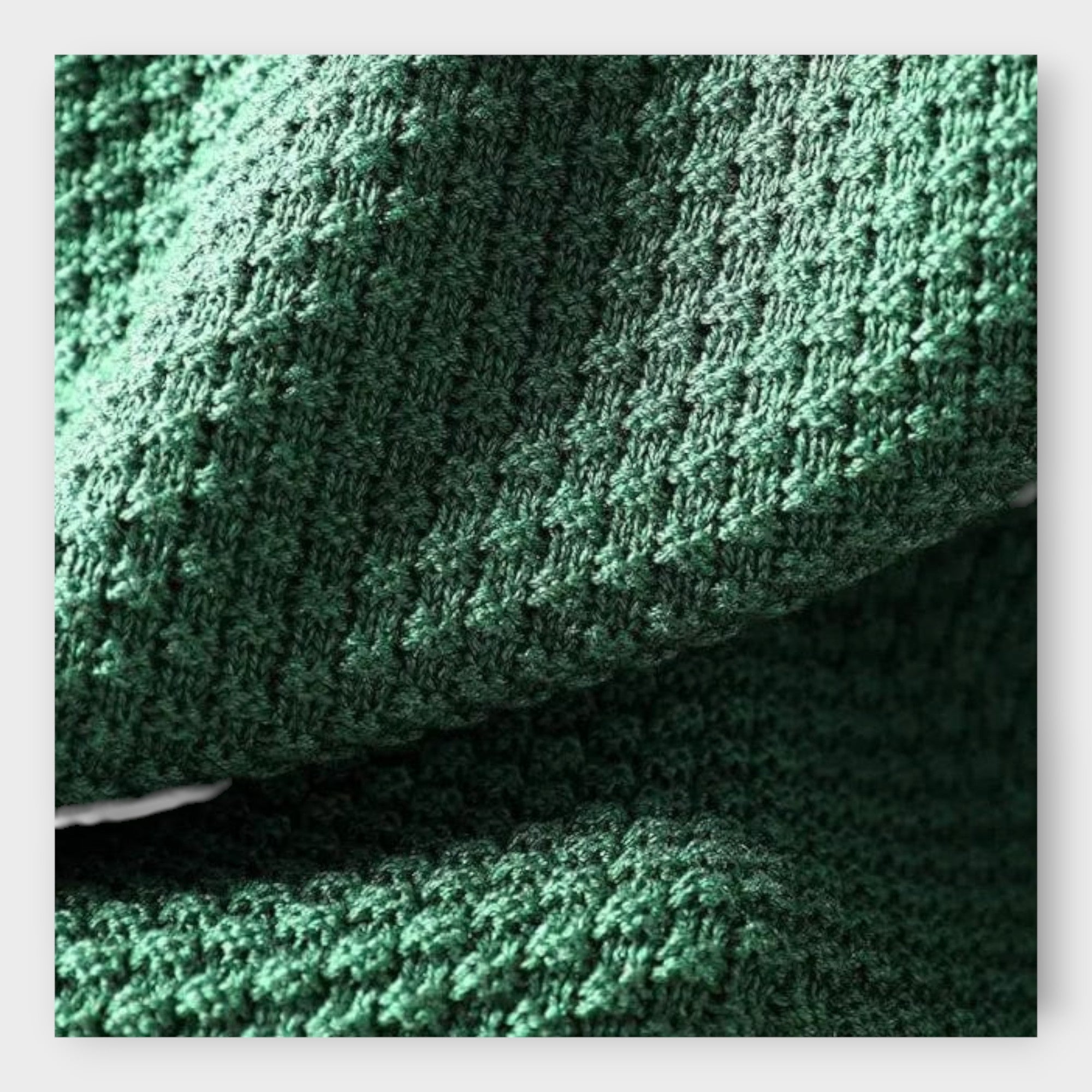 Knit Sweater with High Neck