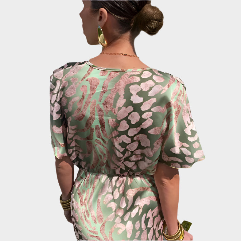 Dress with Shimmering Texture