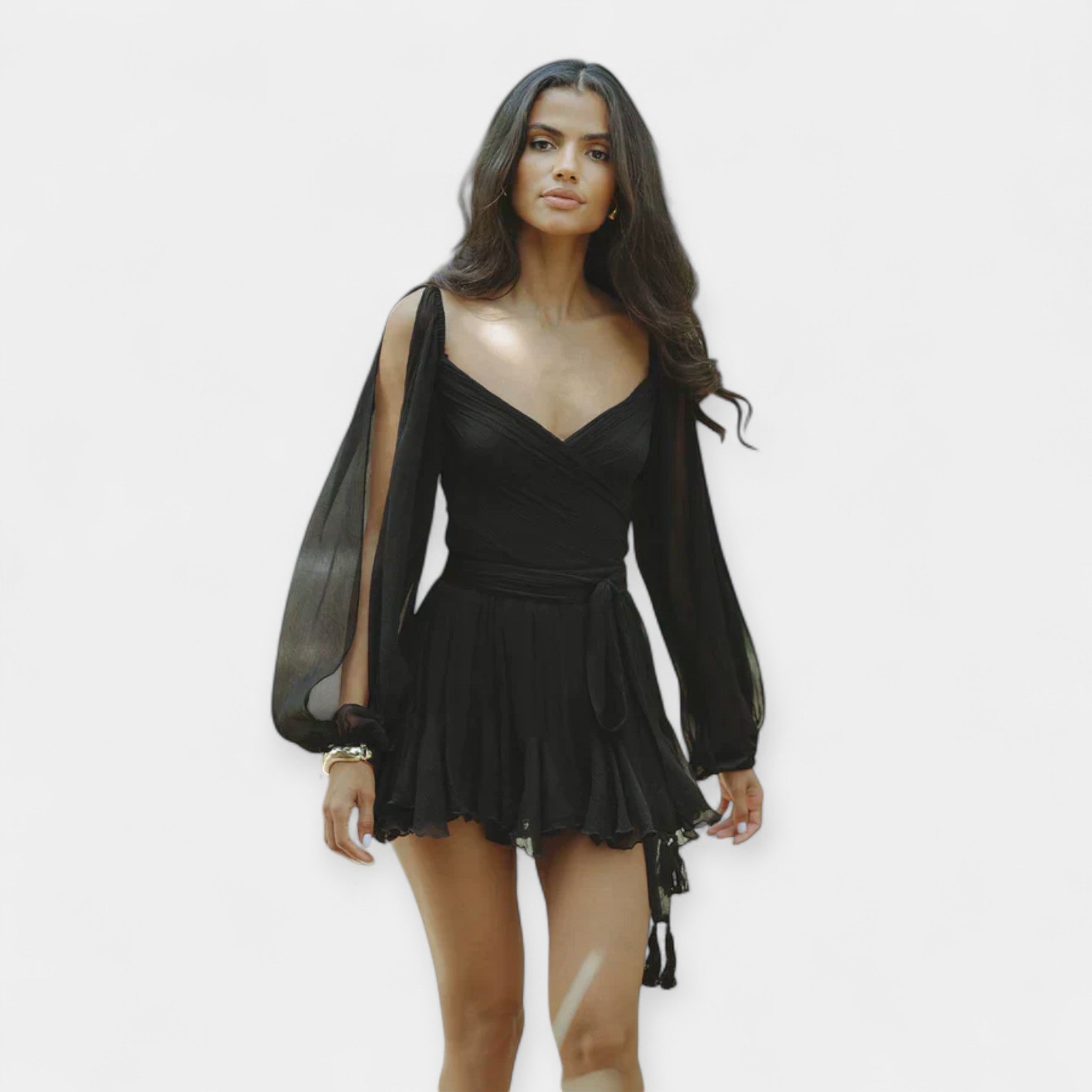 Romantic Short-Sleeved Dress for Every Occasion