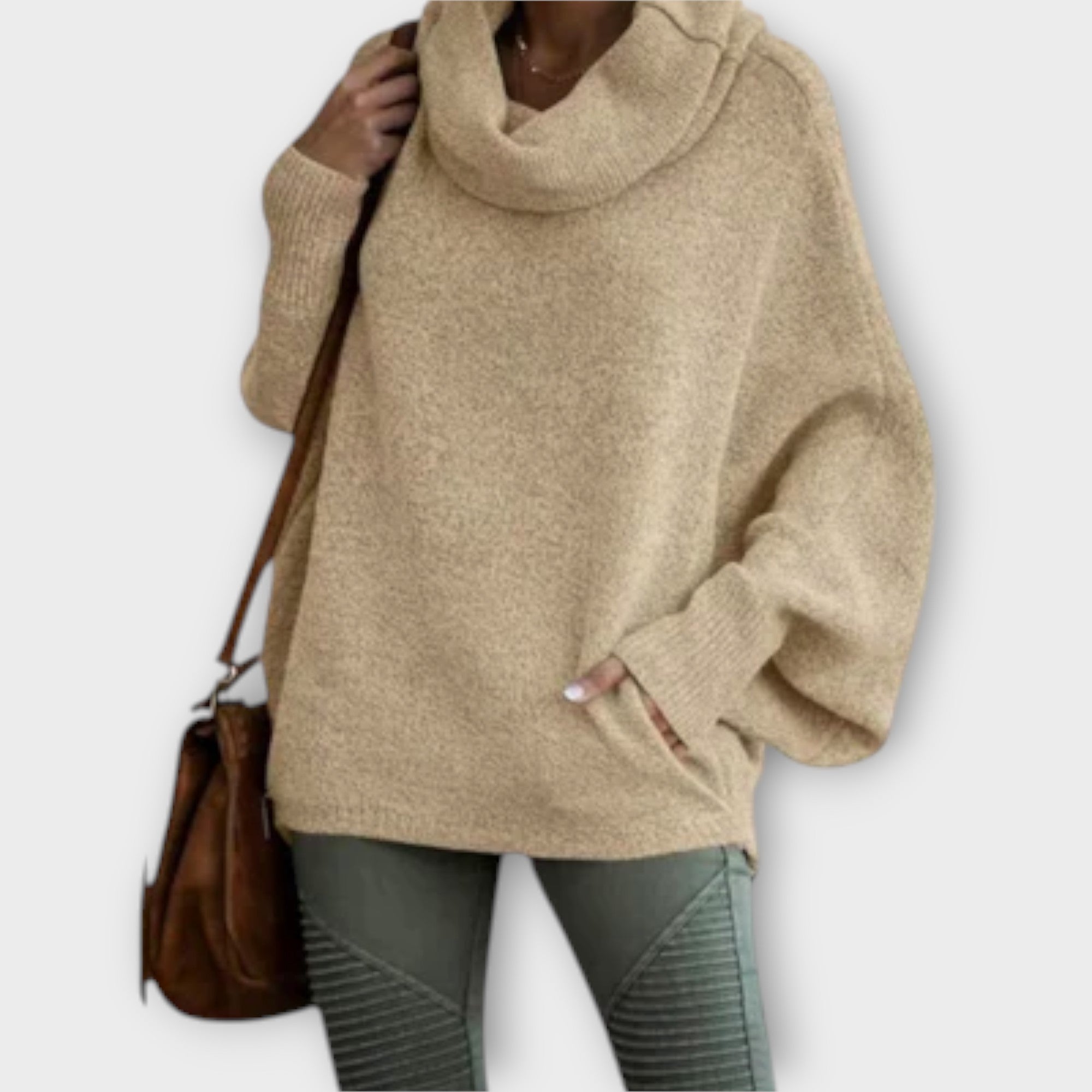 Ulrike - Elegant women's turtle neck sweater
