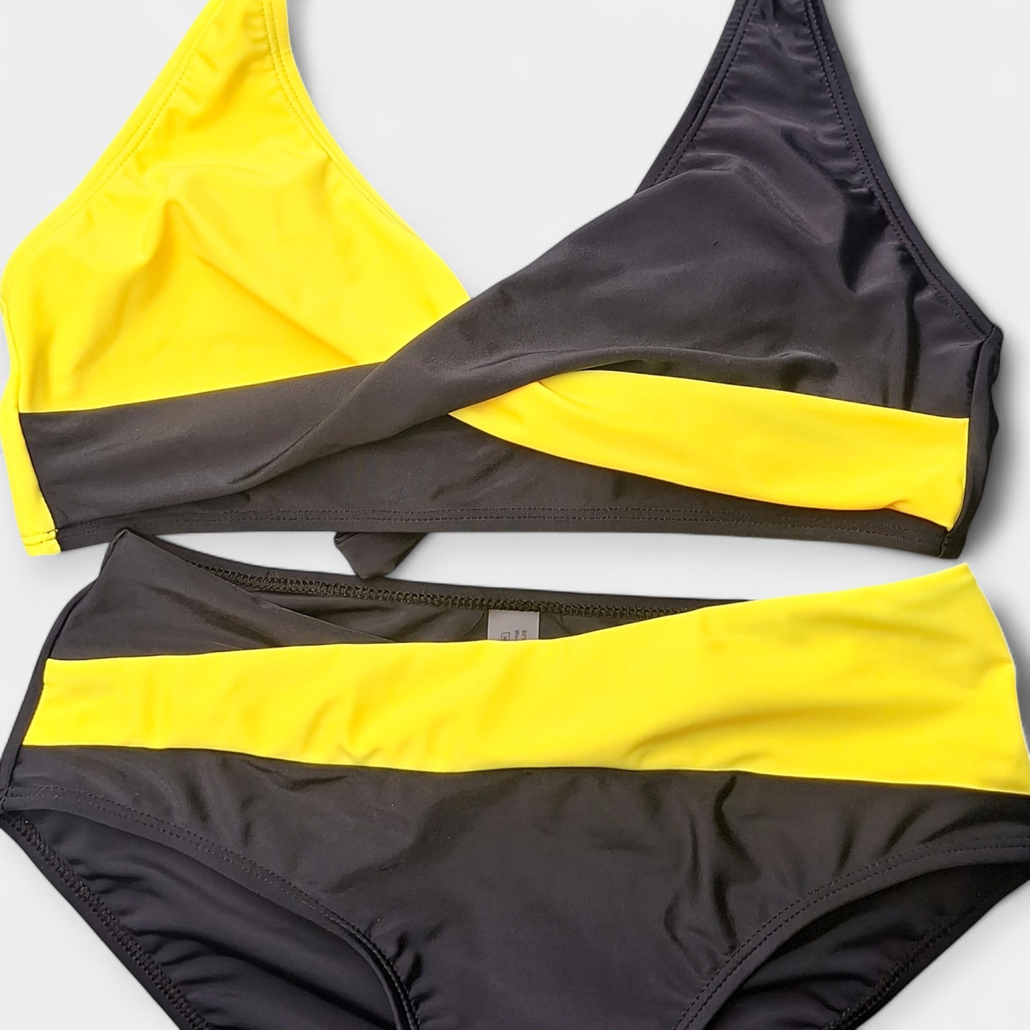 Bikini with Cross Neckline