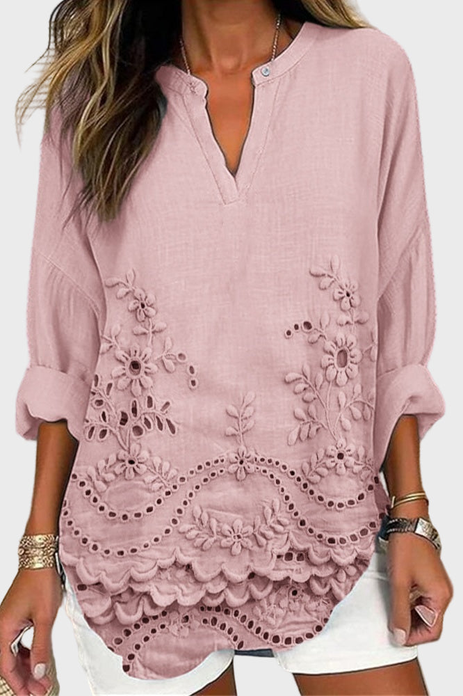 Coastal Bloom Blouse