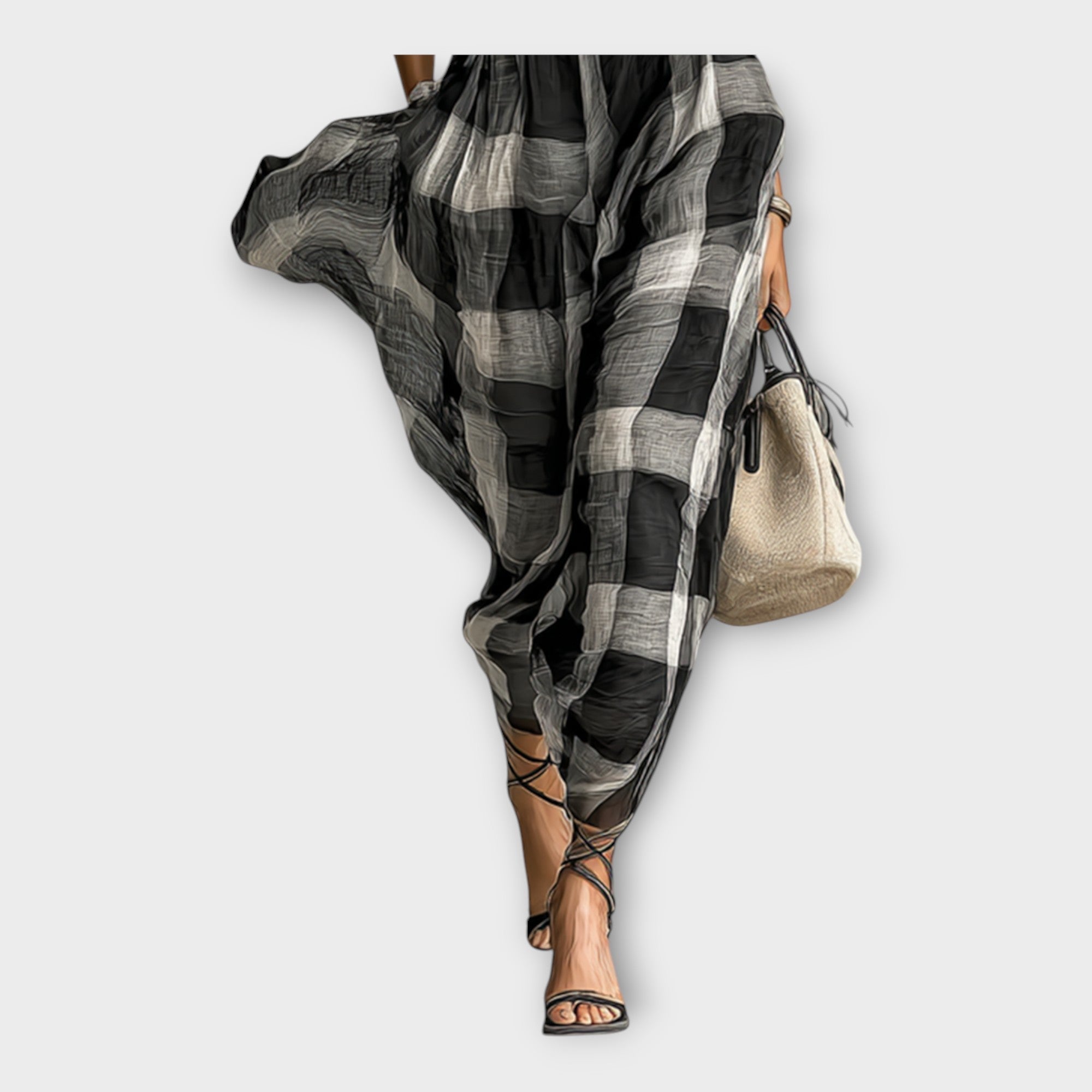 Dress with Refined Flow and Elegance