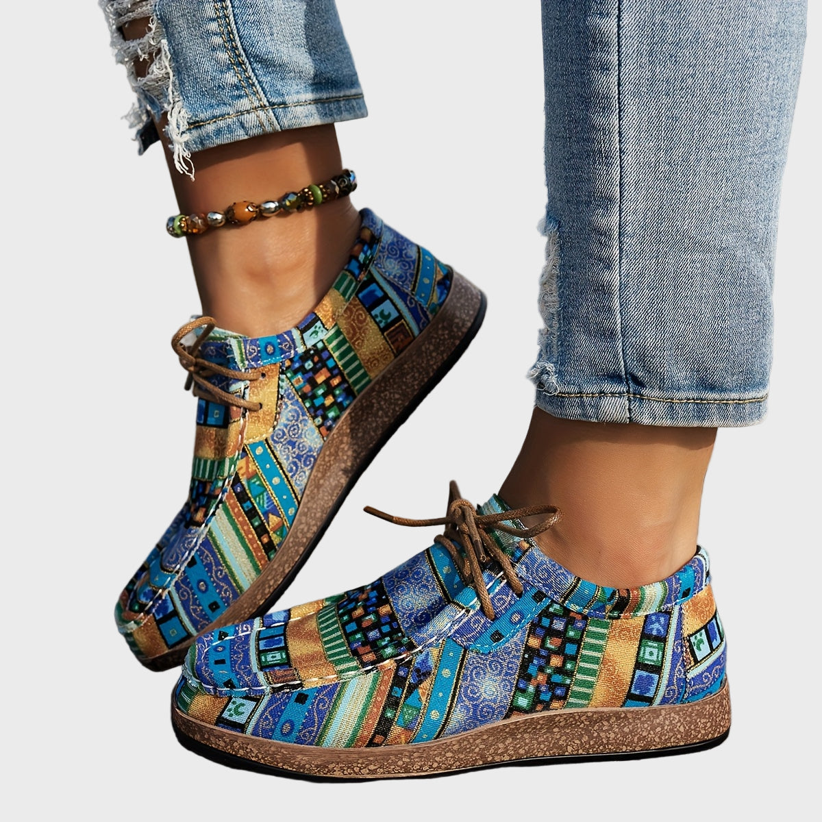 Colourful Boho Shoes