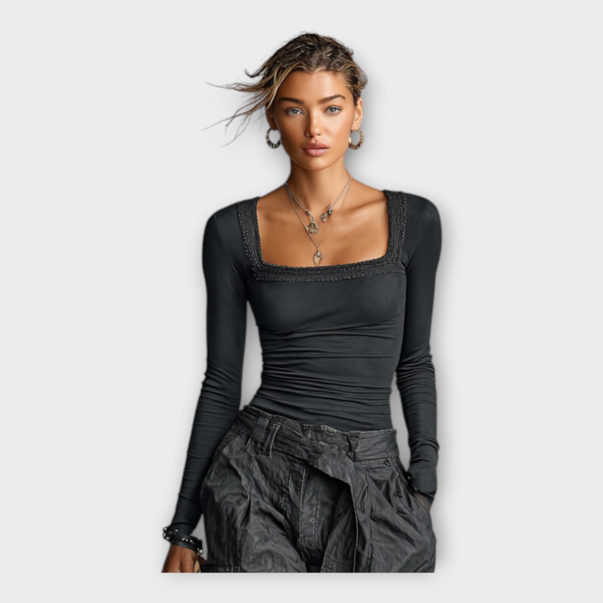 Cargo trousers with modern comfort