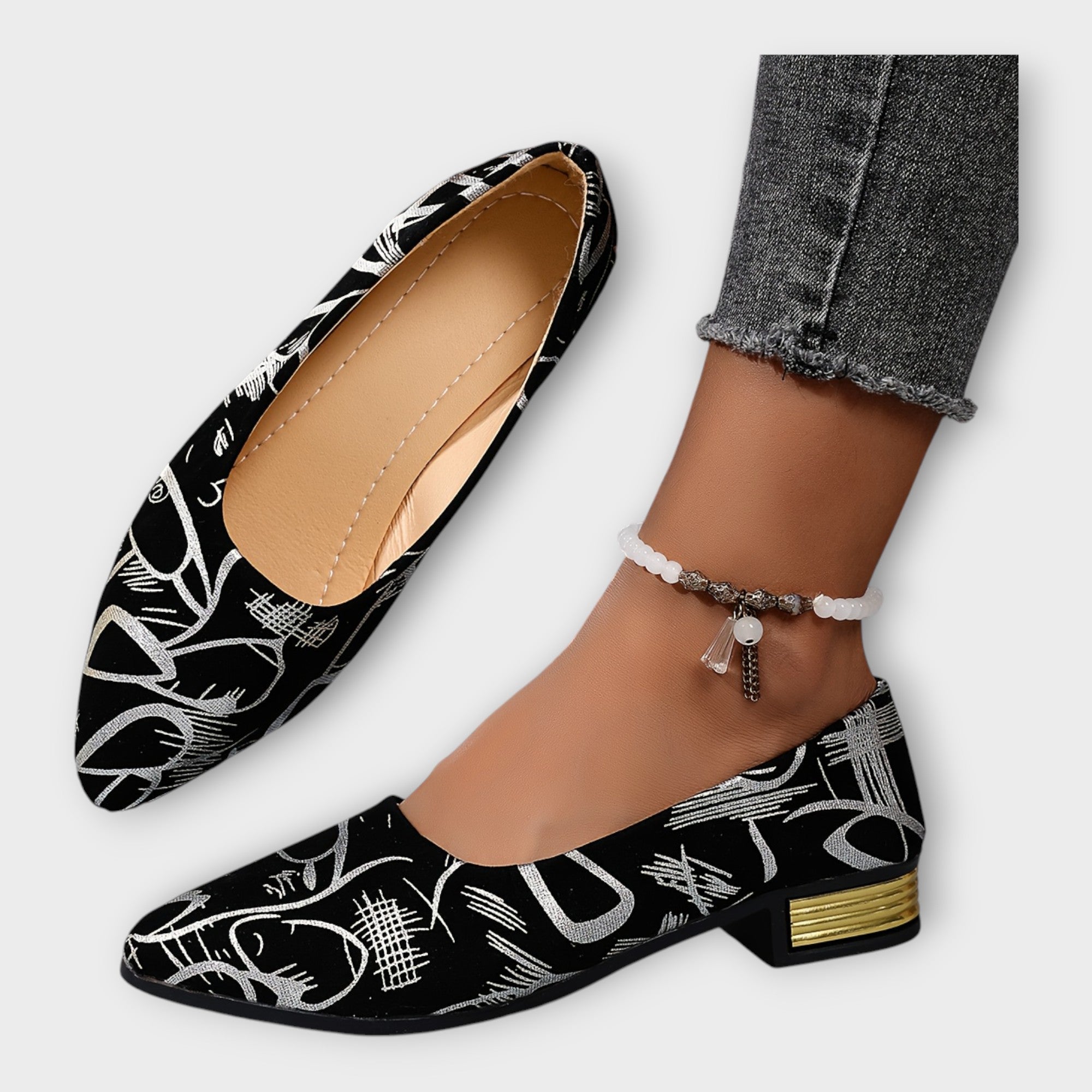 Elegant Ballerina Flats with Refined Details