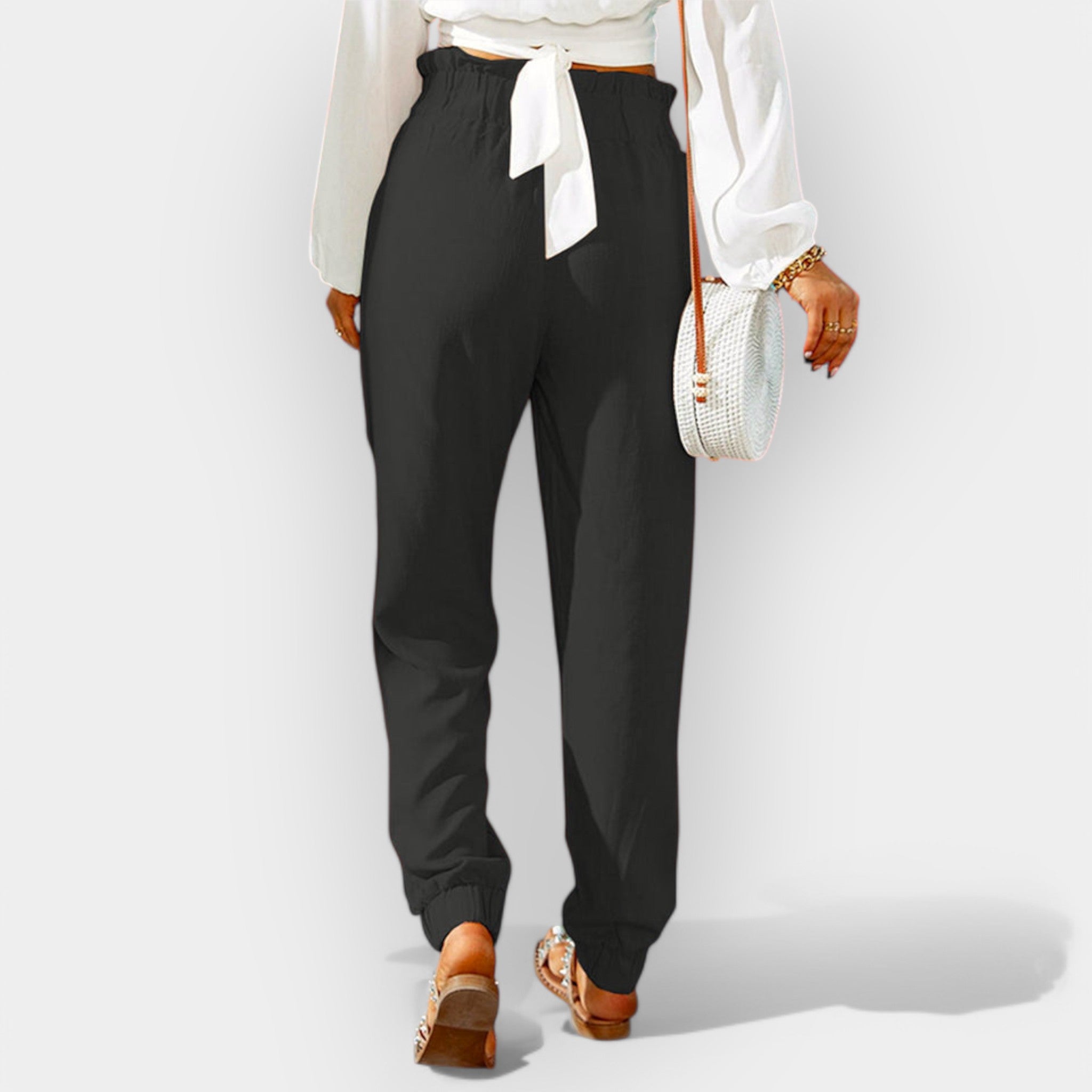 High-Waisted Women's Trousers