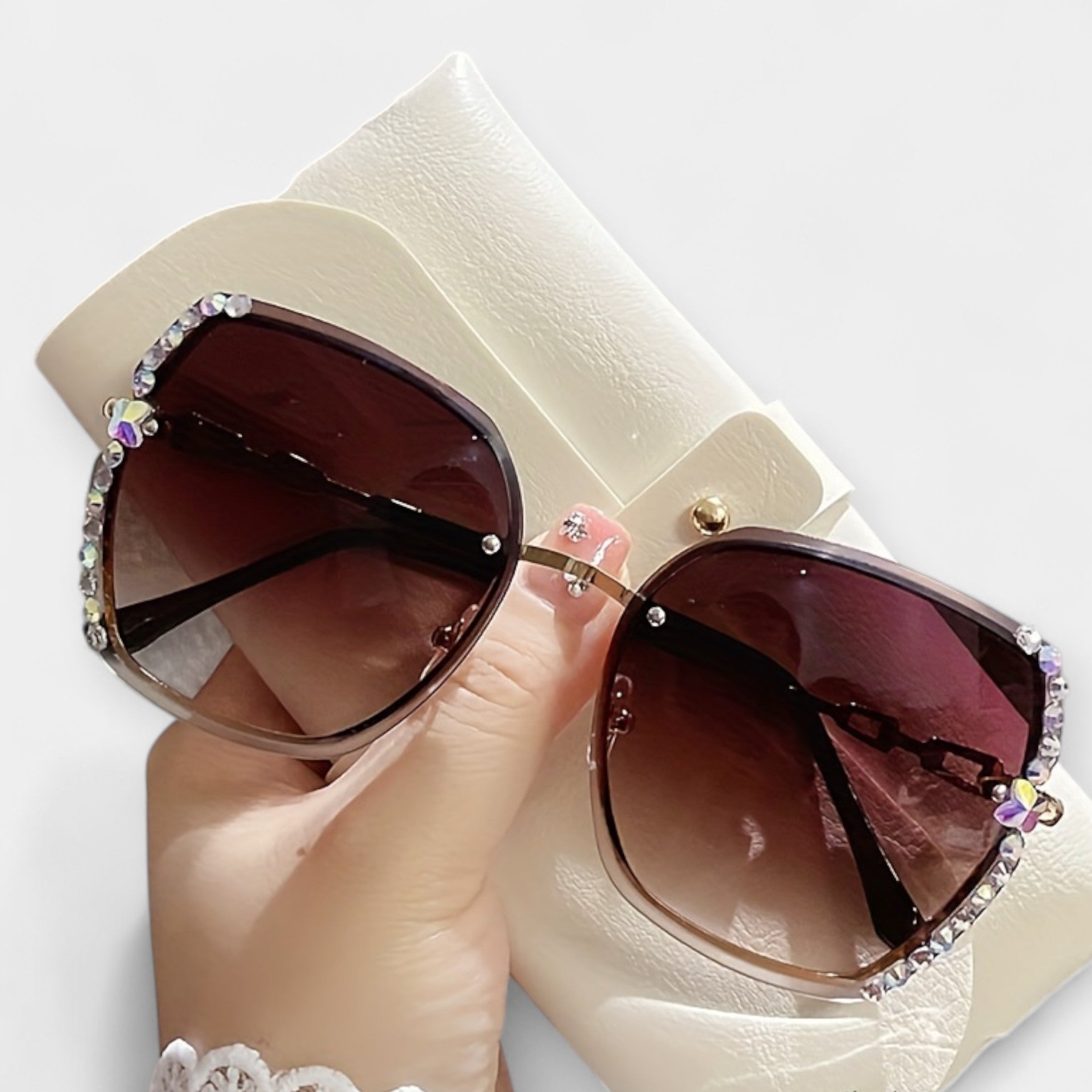 Women's Glasses with Gradient Effect