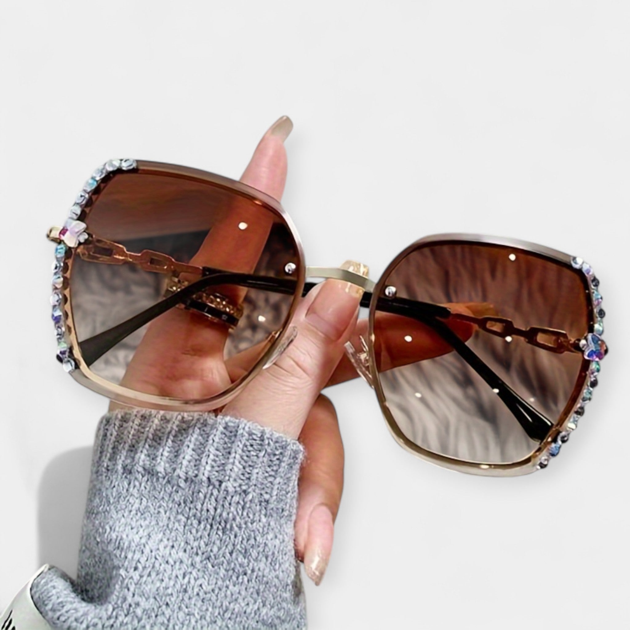 Women's Glasses with Gradient Effect