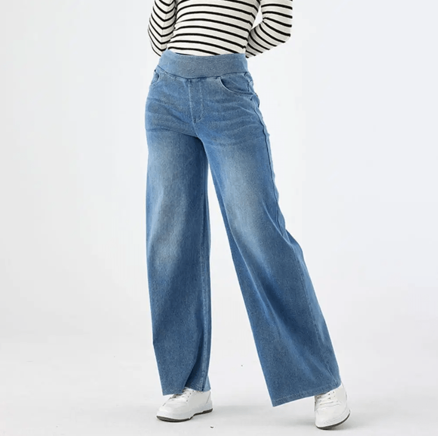 Comfortable Trousers with Elastic Waist