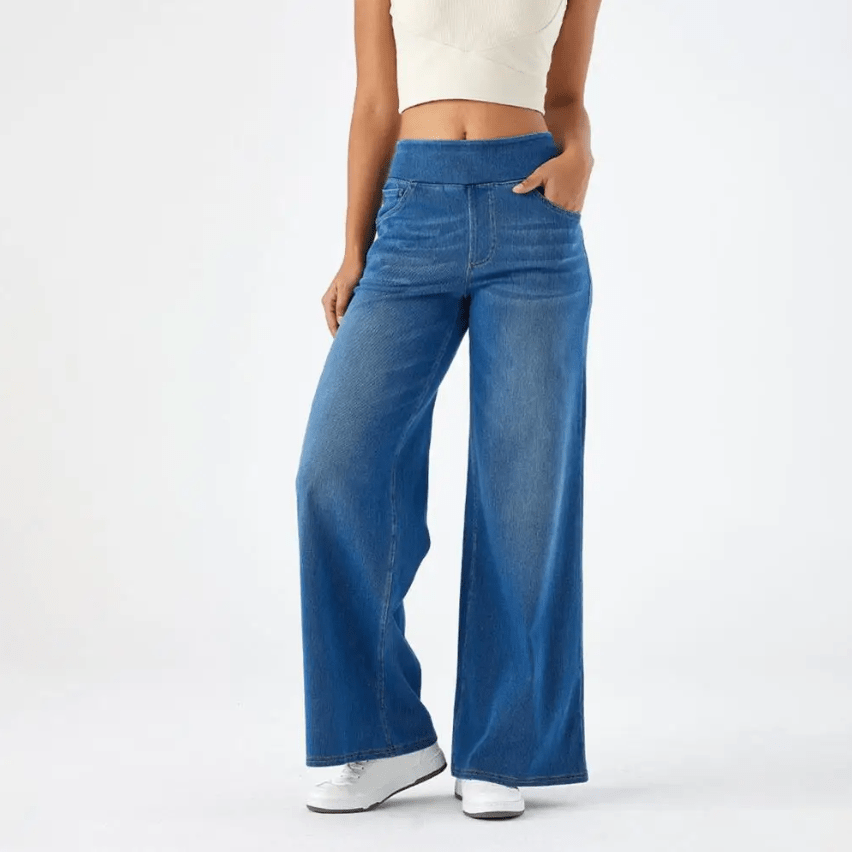 Comfortable Trousers with Elastic Waist