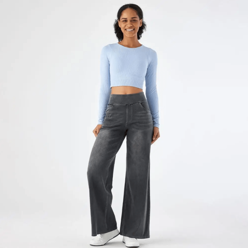 Comfortable Trousers with Elastic Waist
