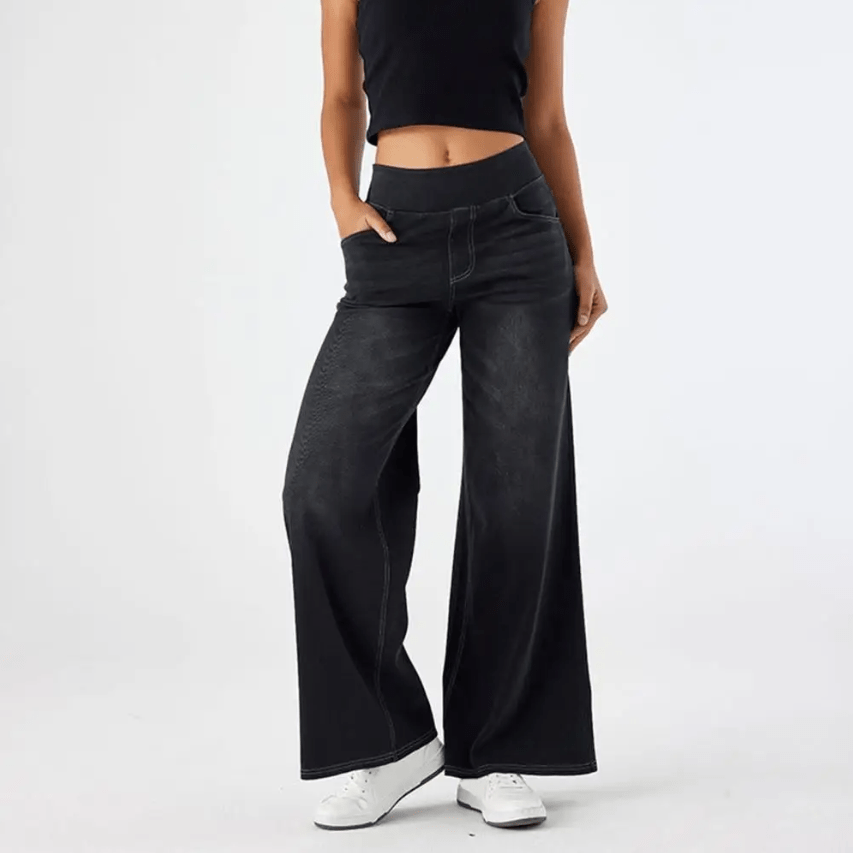 Comfortable Trousers with Elastic Waist