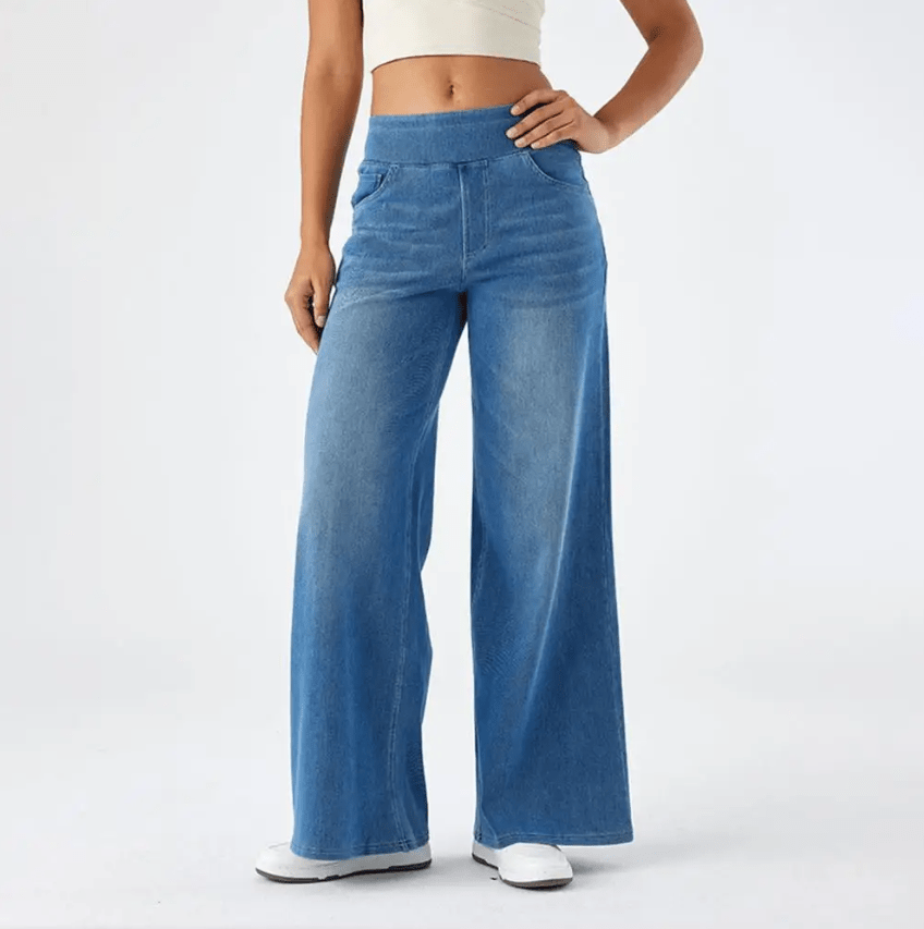 Comfortable Trousers with Elastic Waist