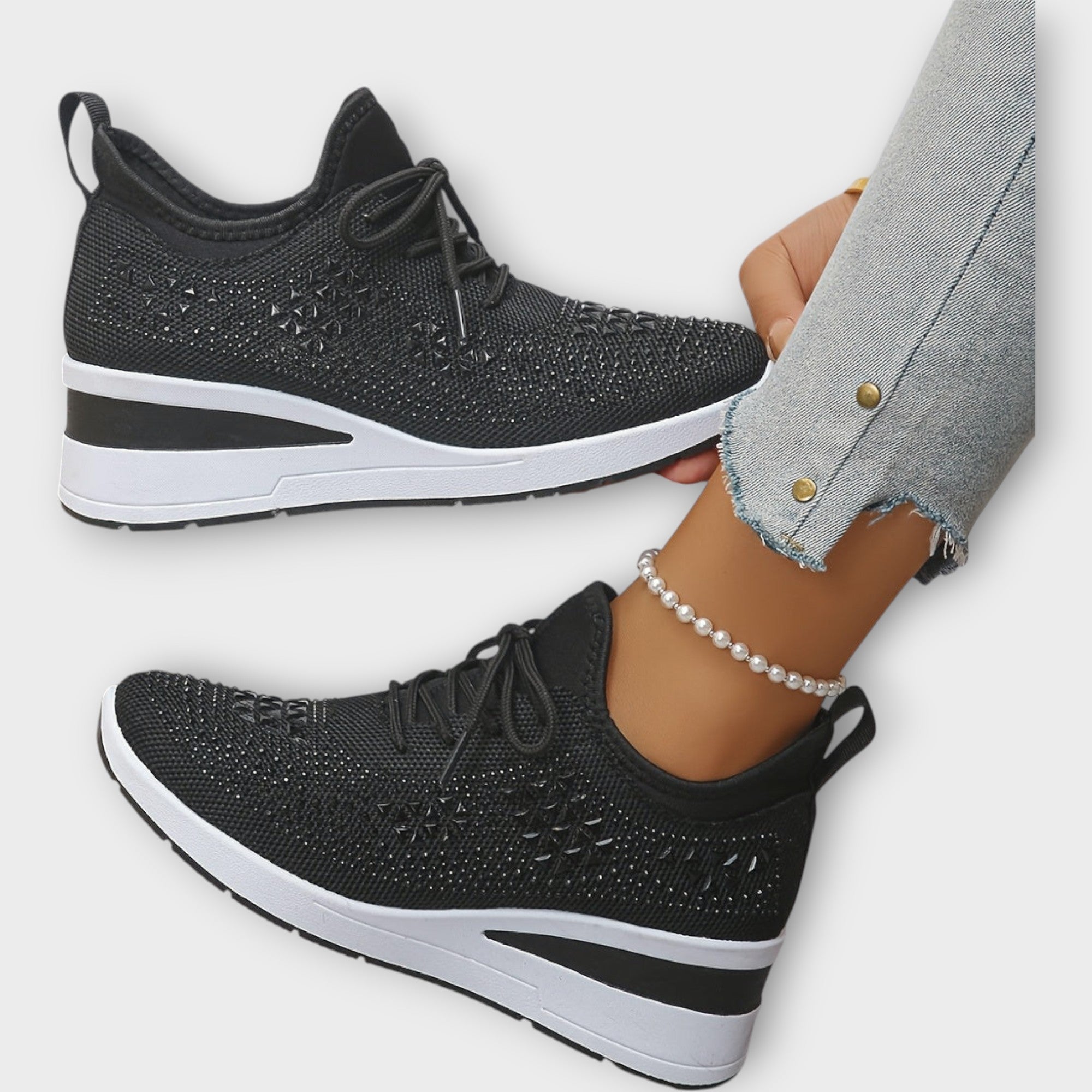 Athletic Sneakers with Modern Design