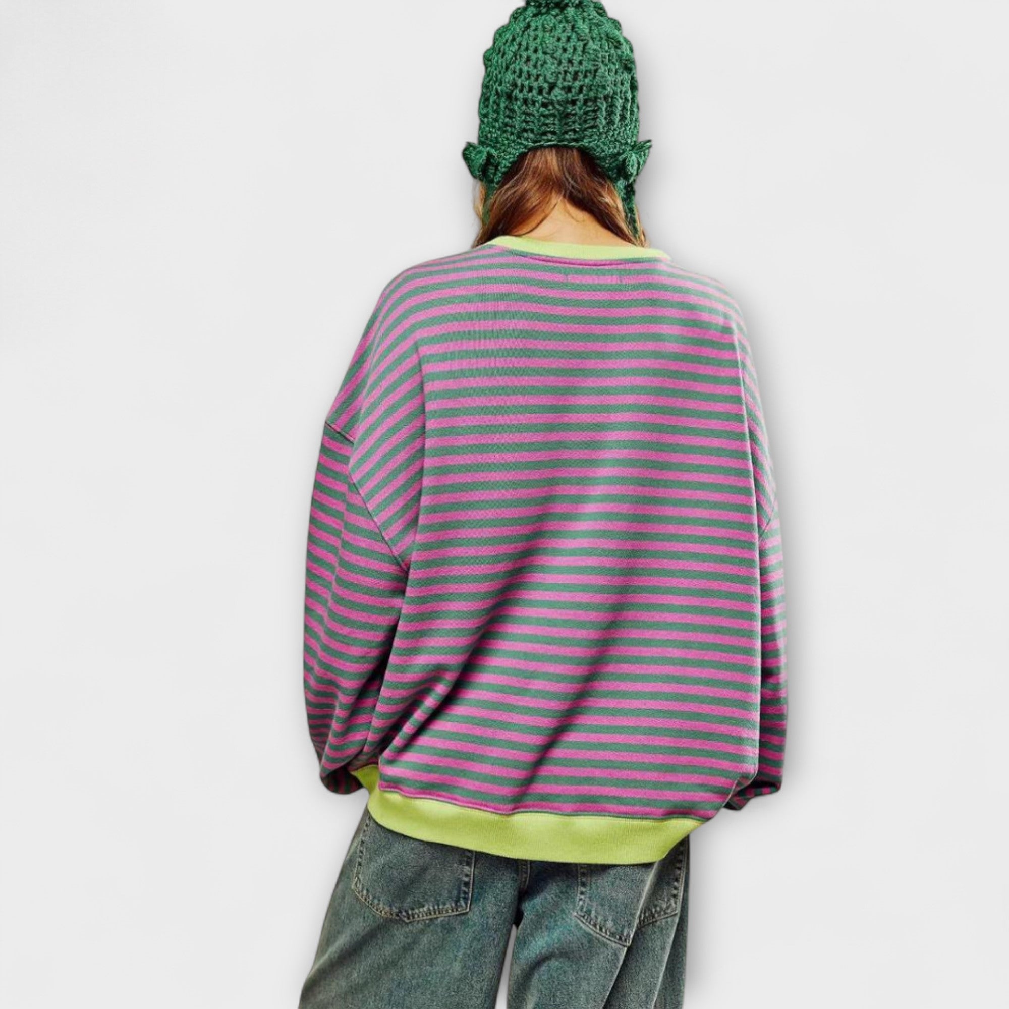 Mary - Striped Oversize Sweater