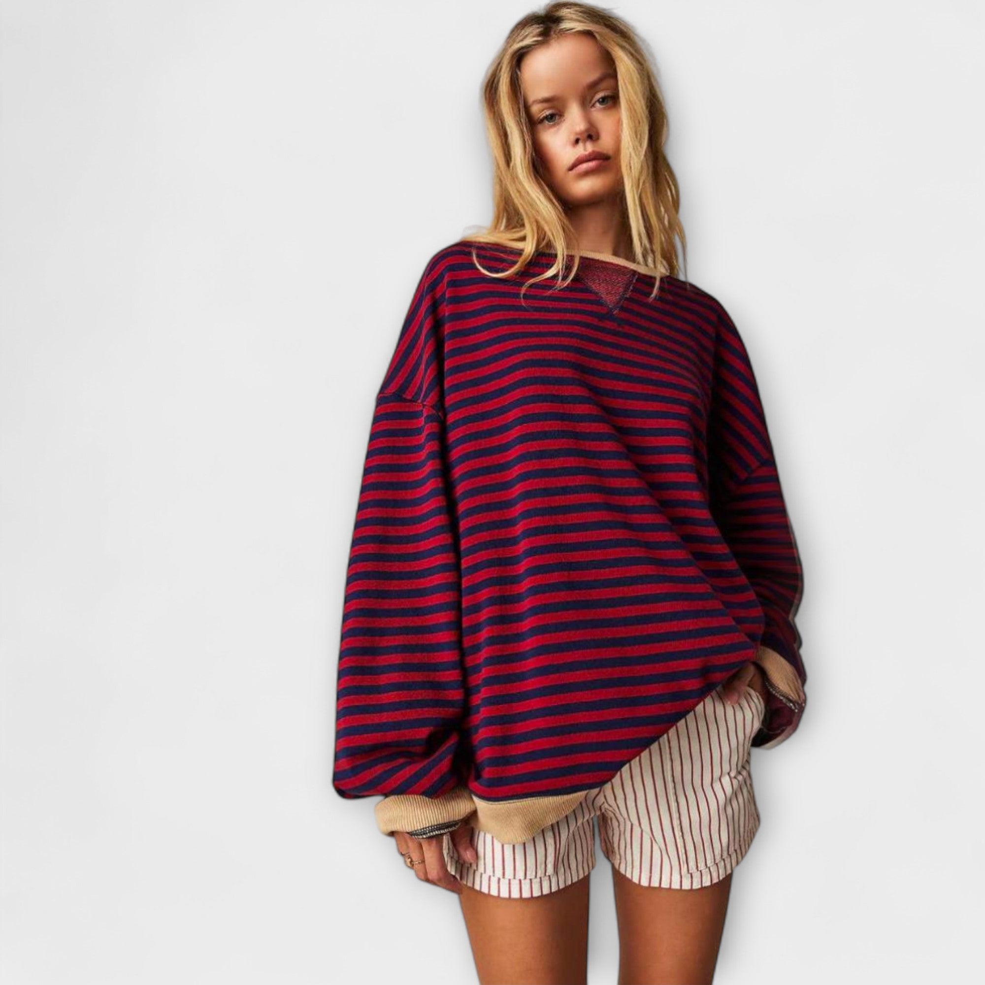 Mary - Striped Oversize Sweater