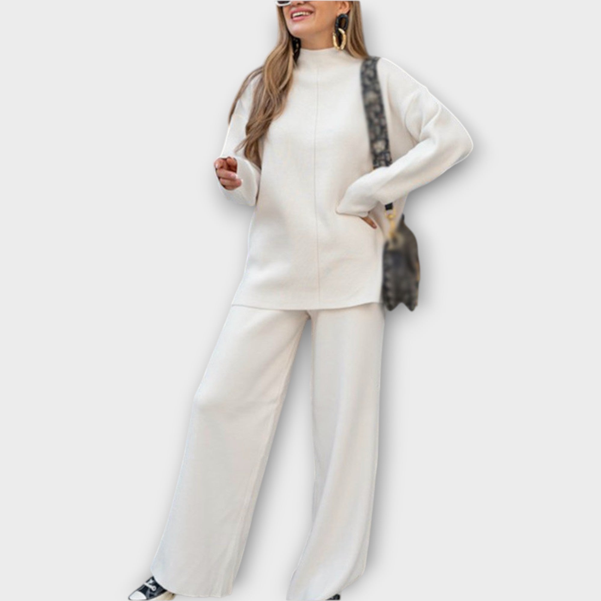 Set with Relaxed Fit and Minimal Aesthetic