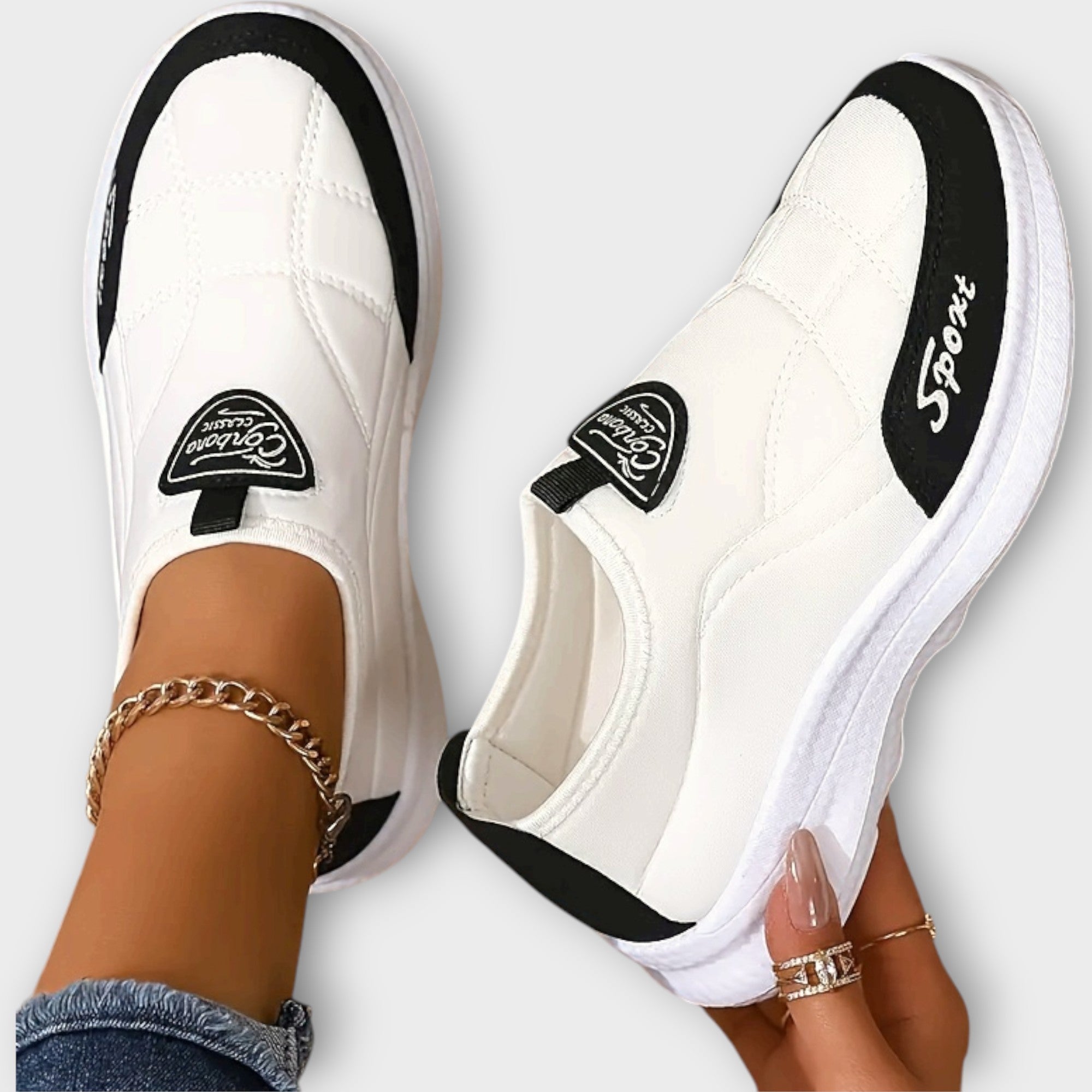 Athletic Slip-On Shoes