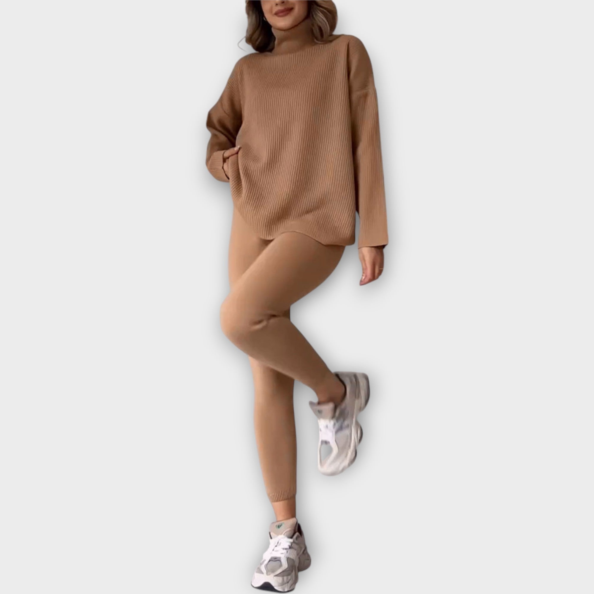 Knitted Set with Modern Aesthetic