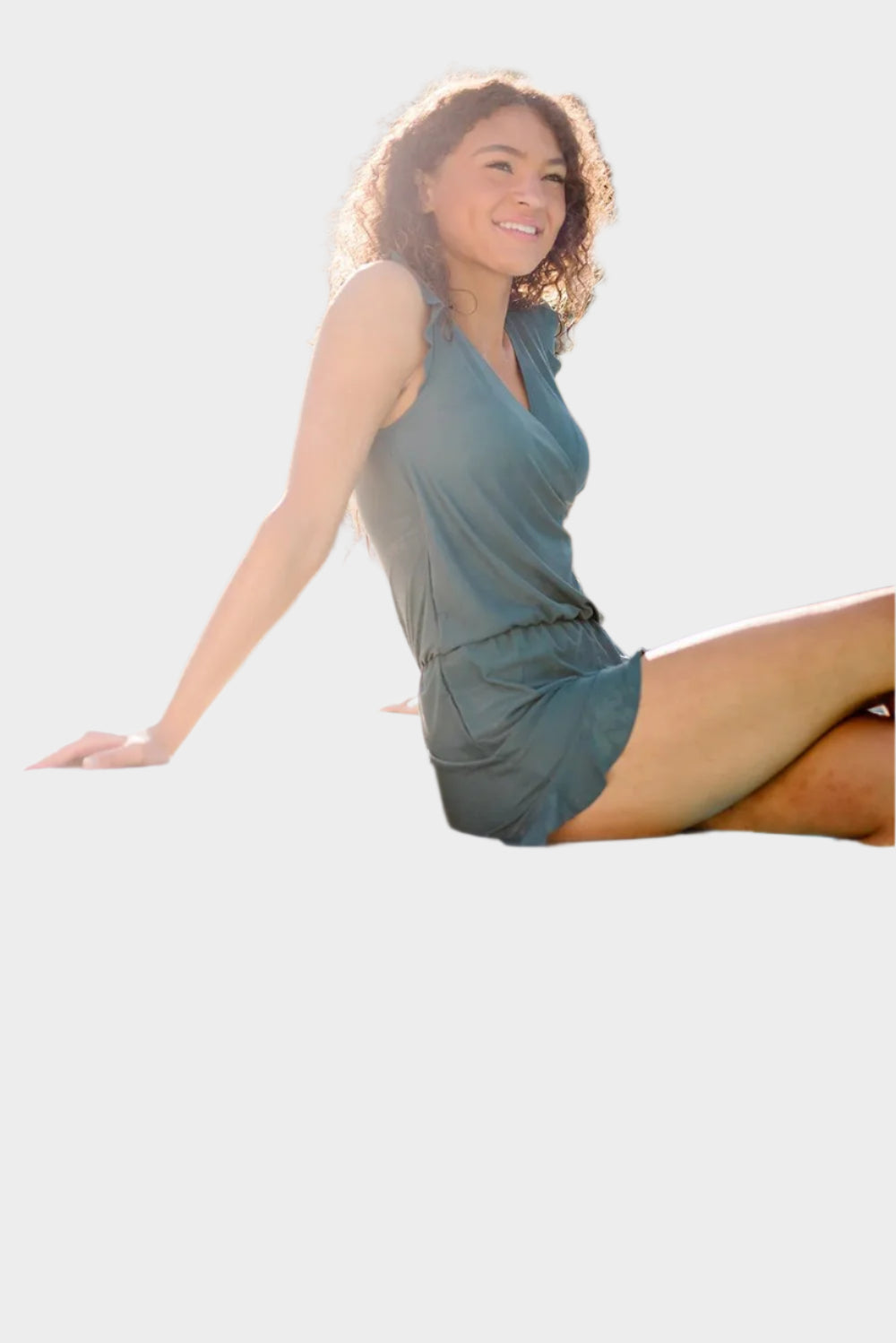 Swimwear with Ruffles and Bust Support