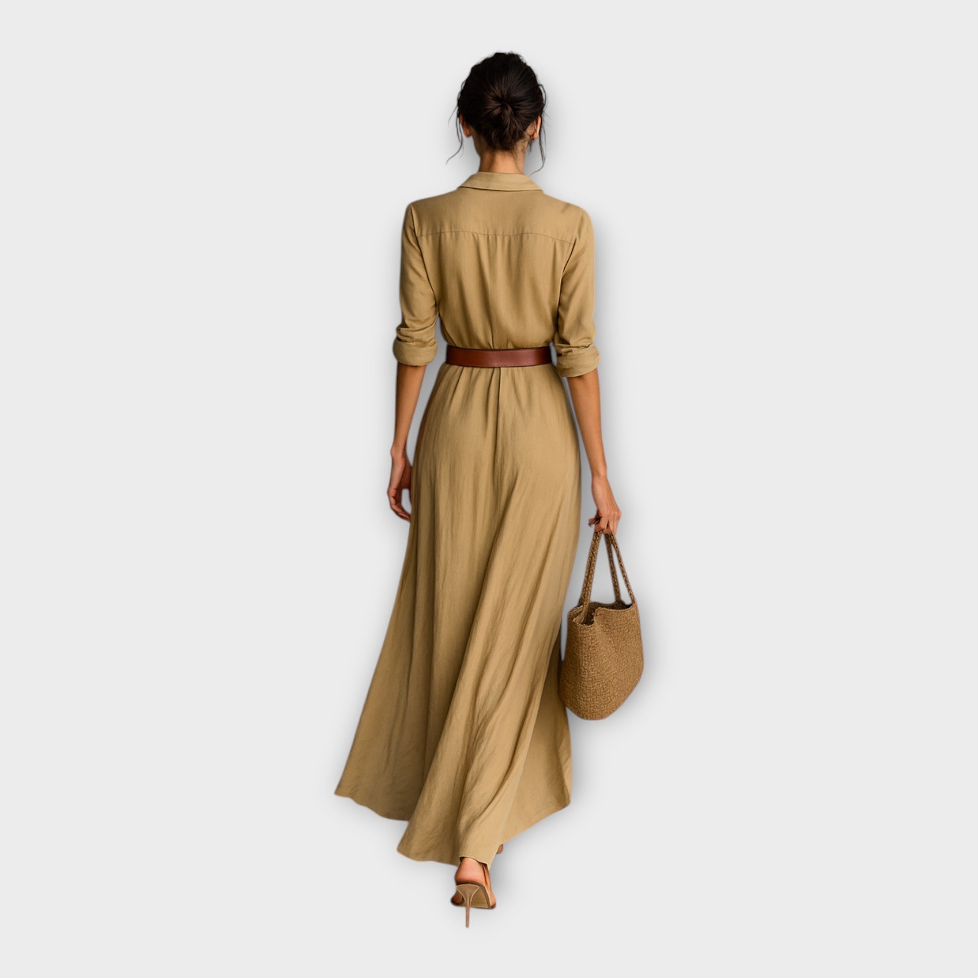 Airy dress with timeless elegance