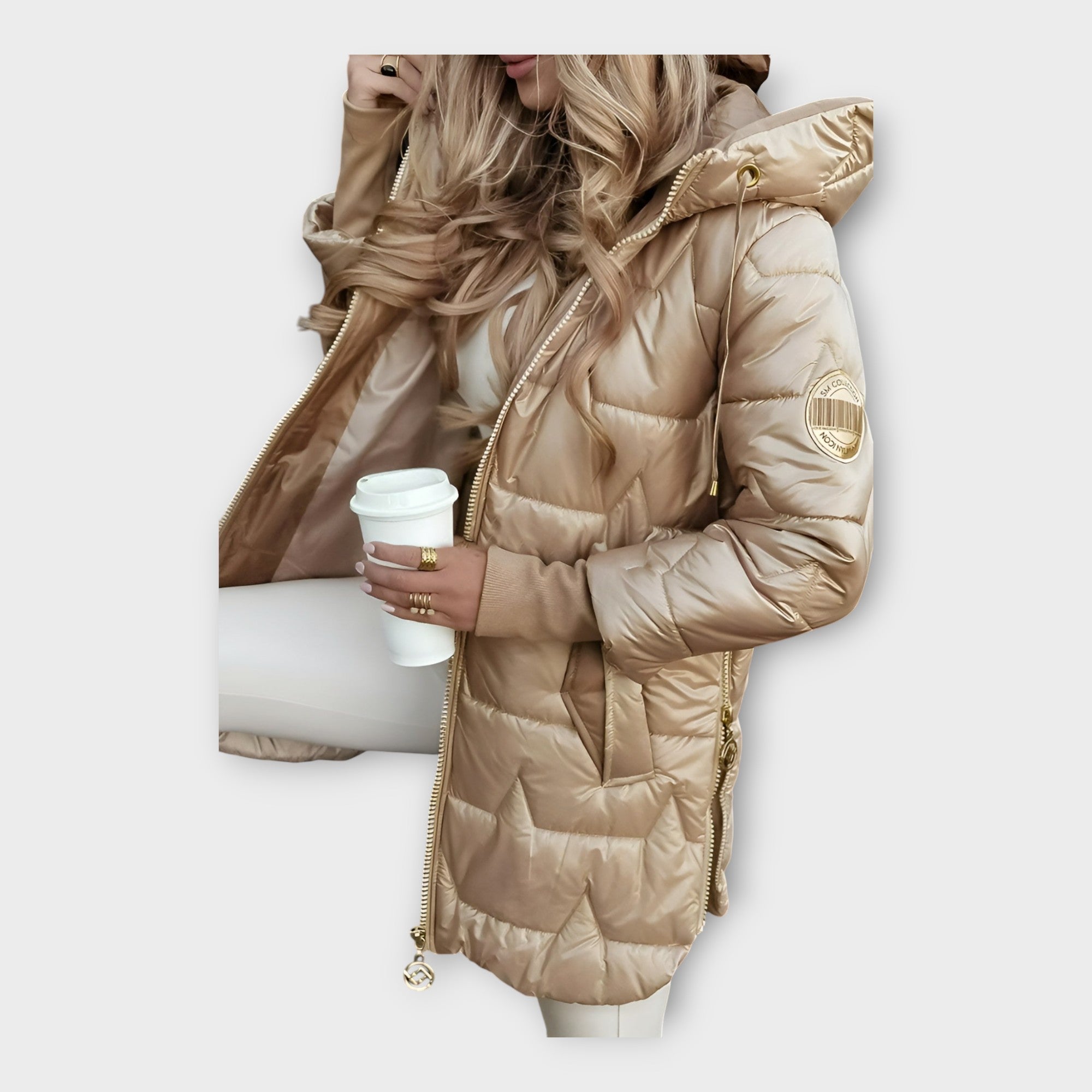 Down Jacket with Hood