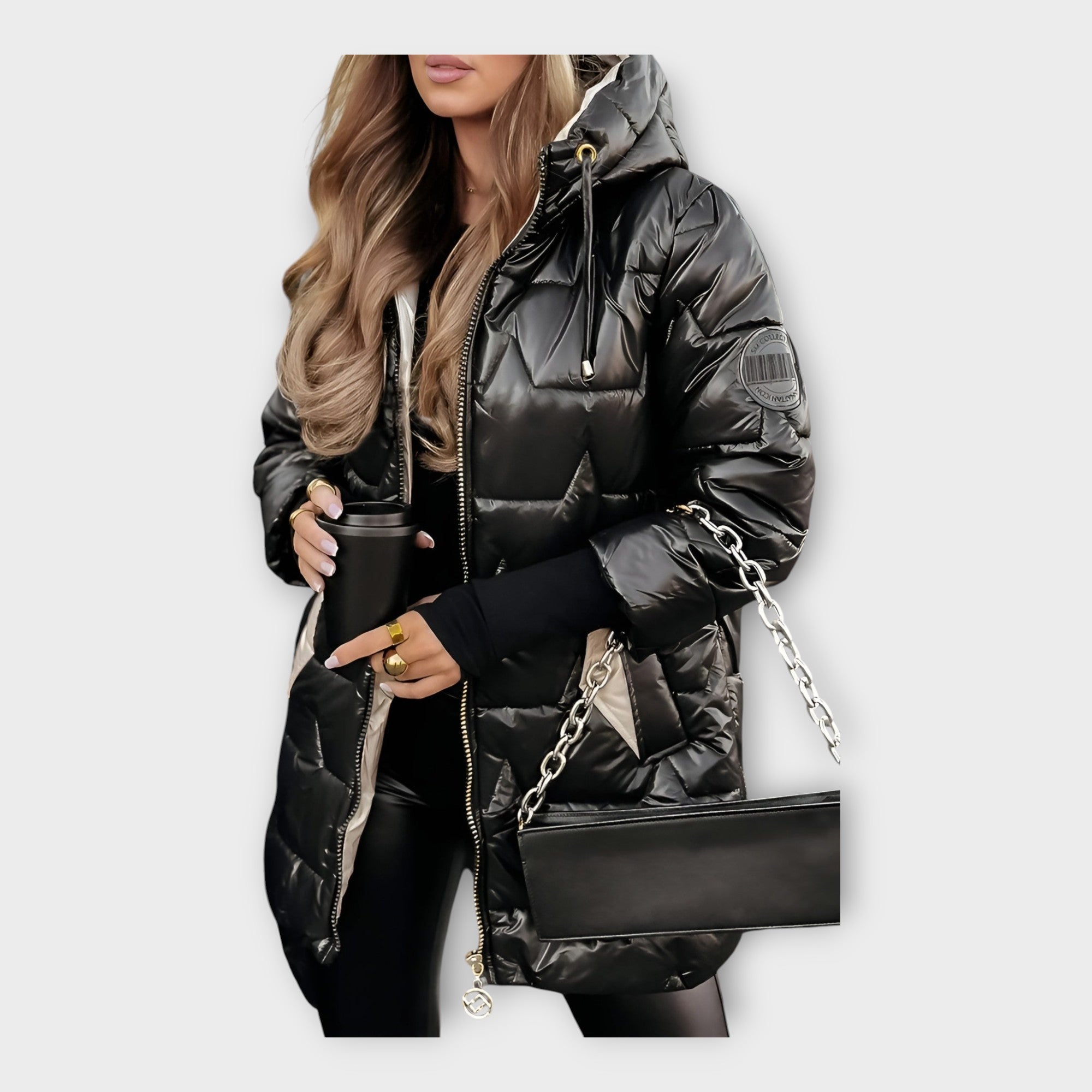 Down Jacket with Hood