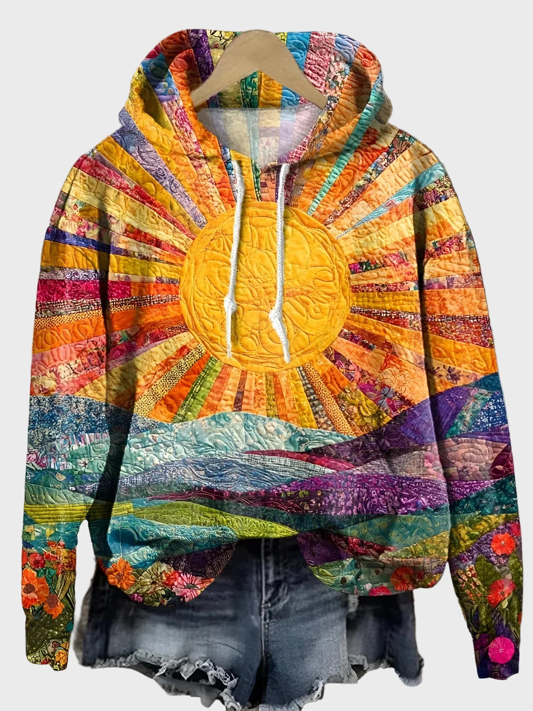 Eastern-Inspired Hoodie