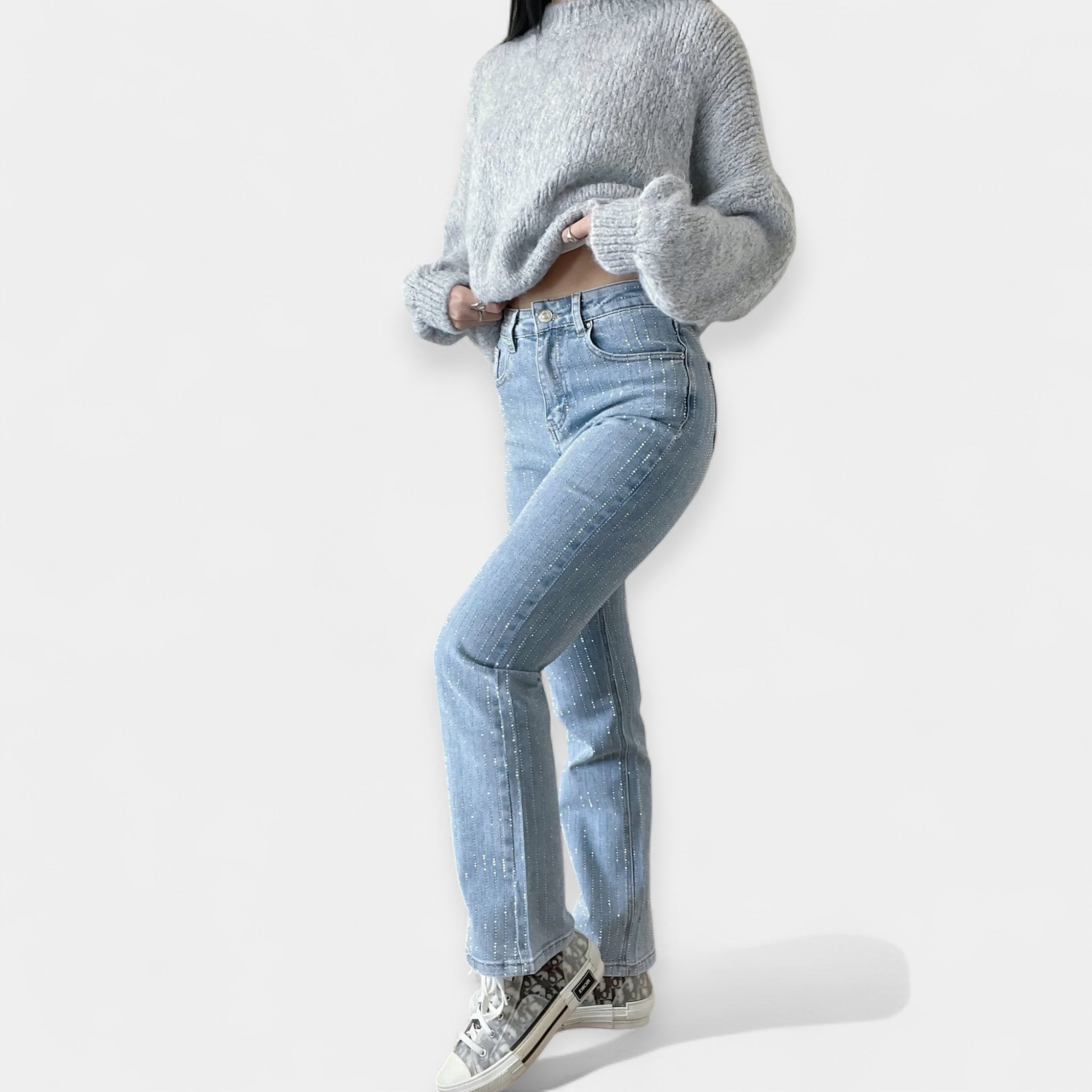 Shimmering Summer Jeans