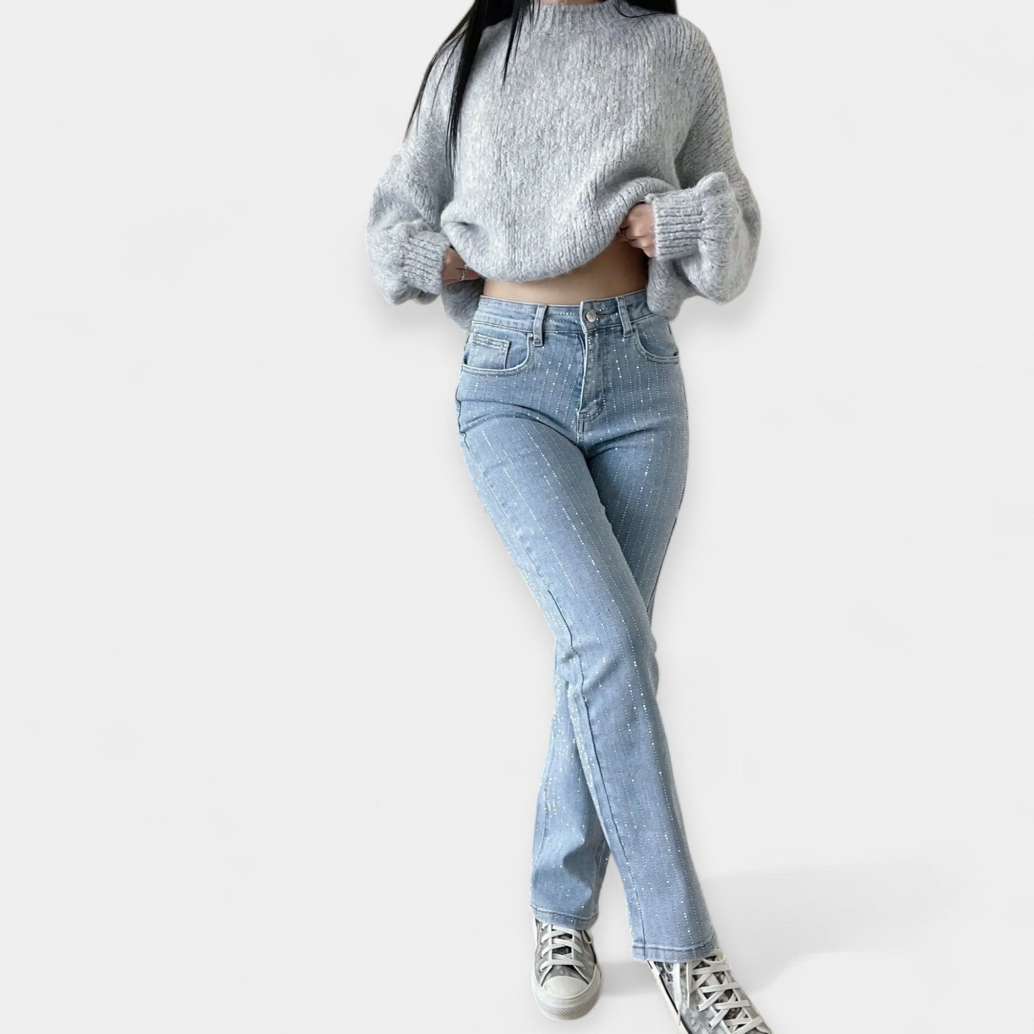 Shimmering Summer Jeans