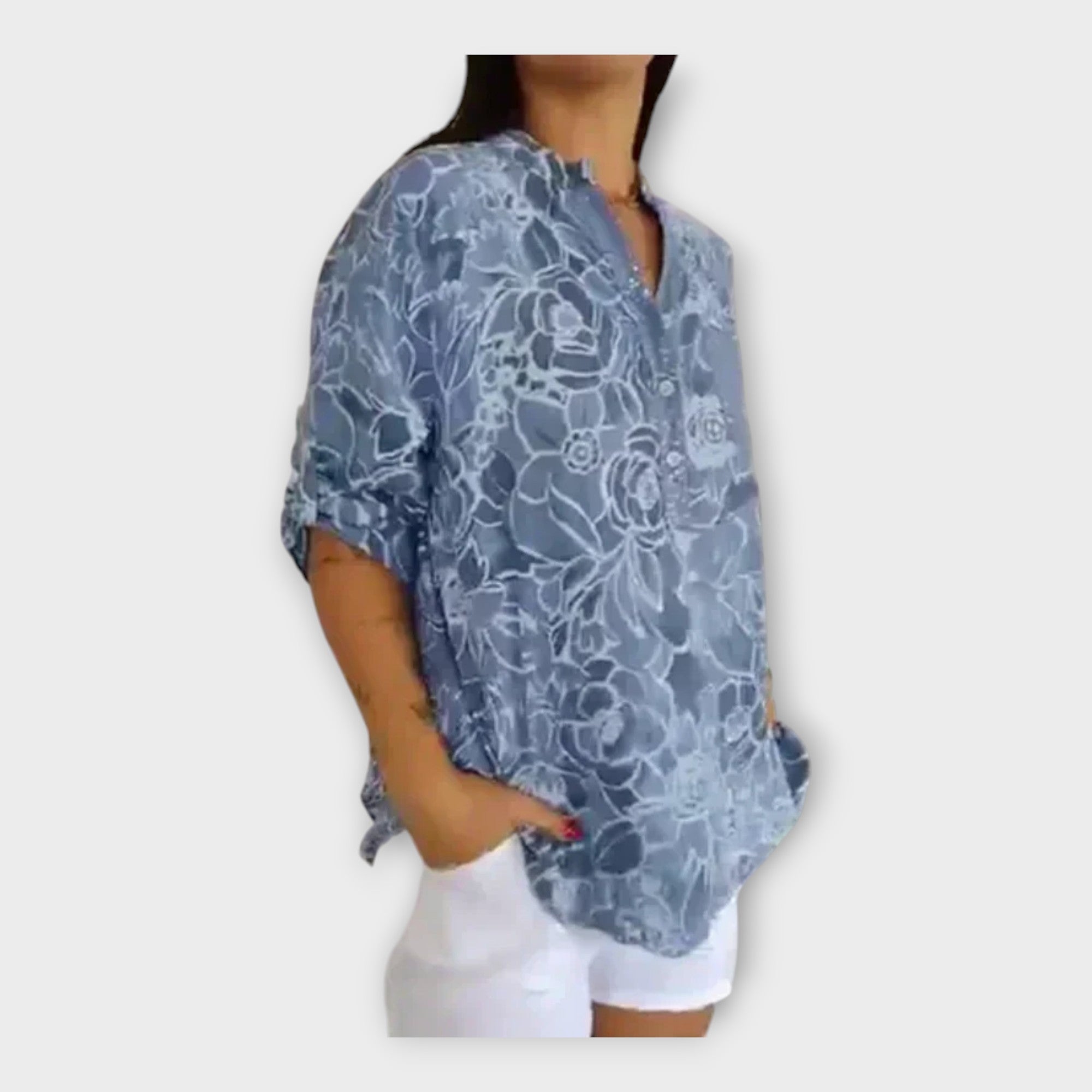 Elegant Blouse with Design